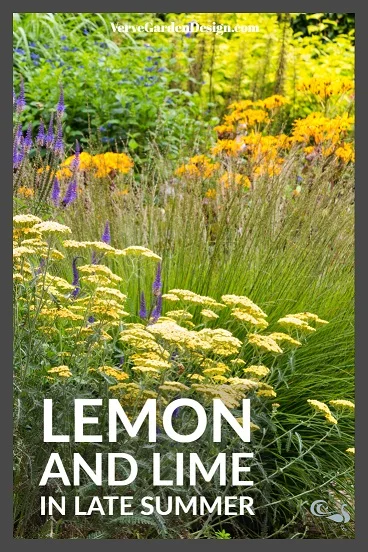 Lemon and Lime Plants at Wollerton Old Hall. Image: Chris Denning/Verve Garden Design.