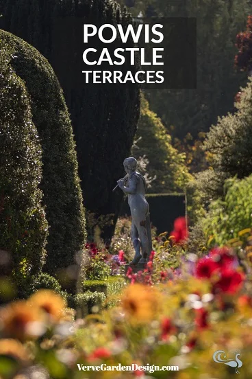 Powis Castle Terraces in September. Garden: National Trust. Image: Chris Denning/ Verve Garden Design.