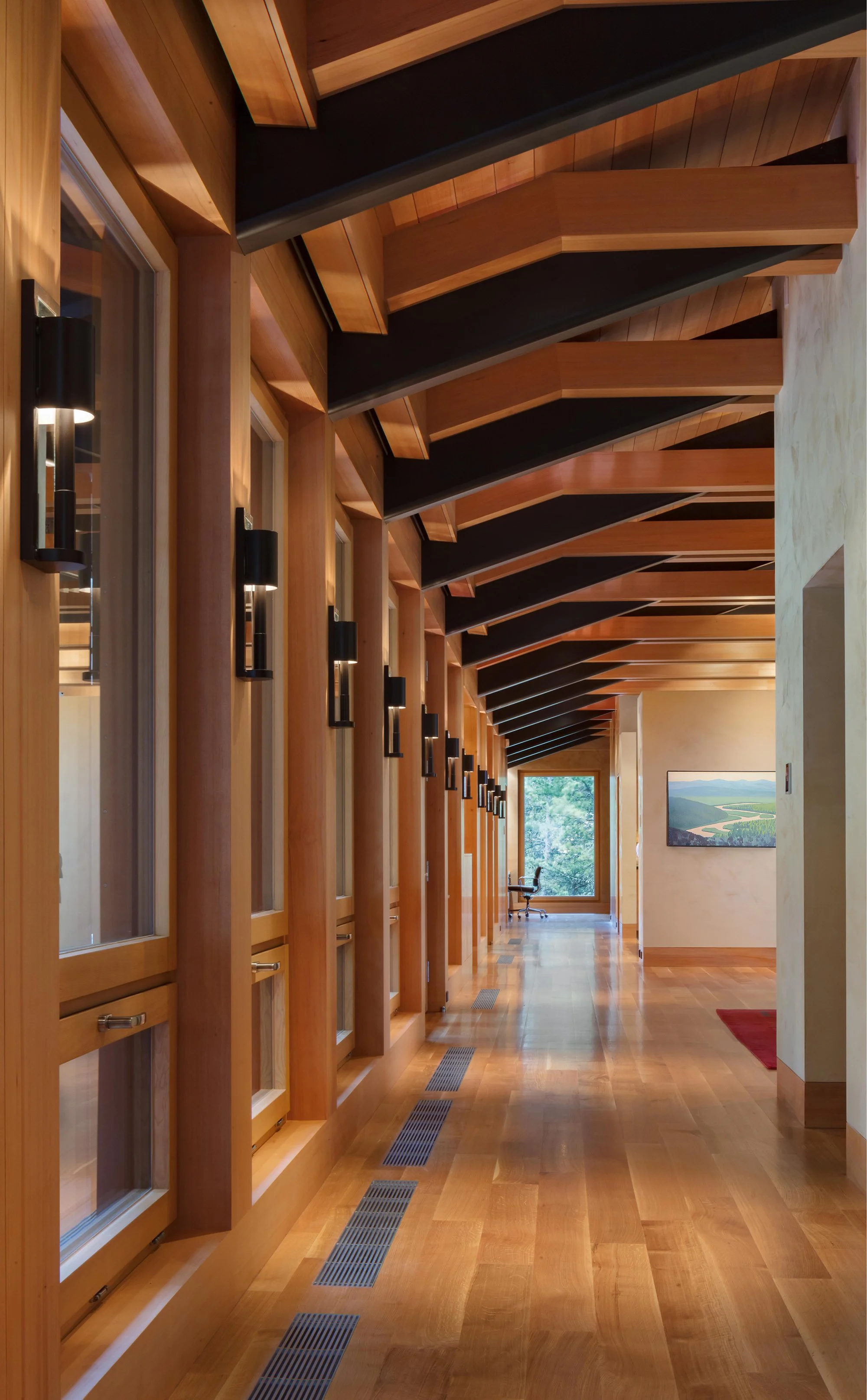 EK_Reedy_Granite_Ridge_Biophilic_Design_Interior_Beam_Detailing_Hallway.jpg