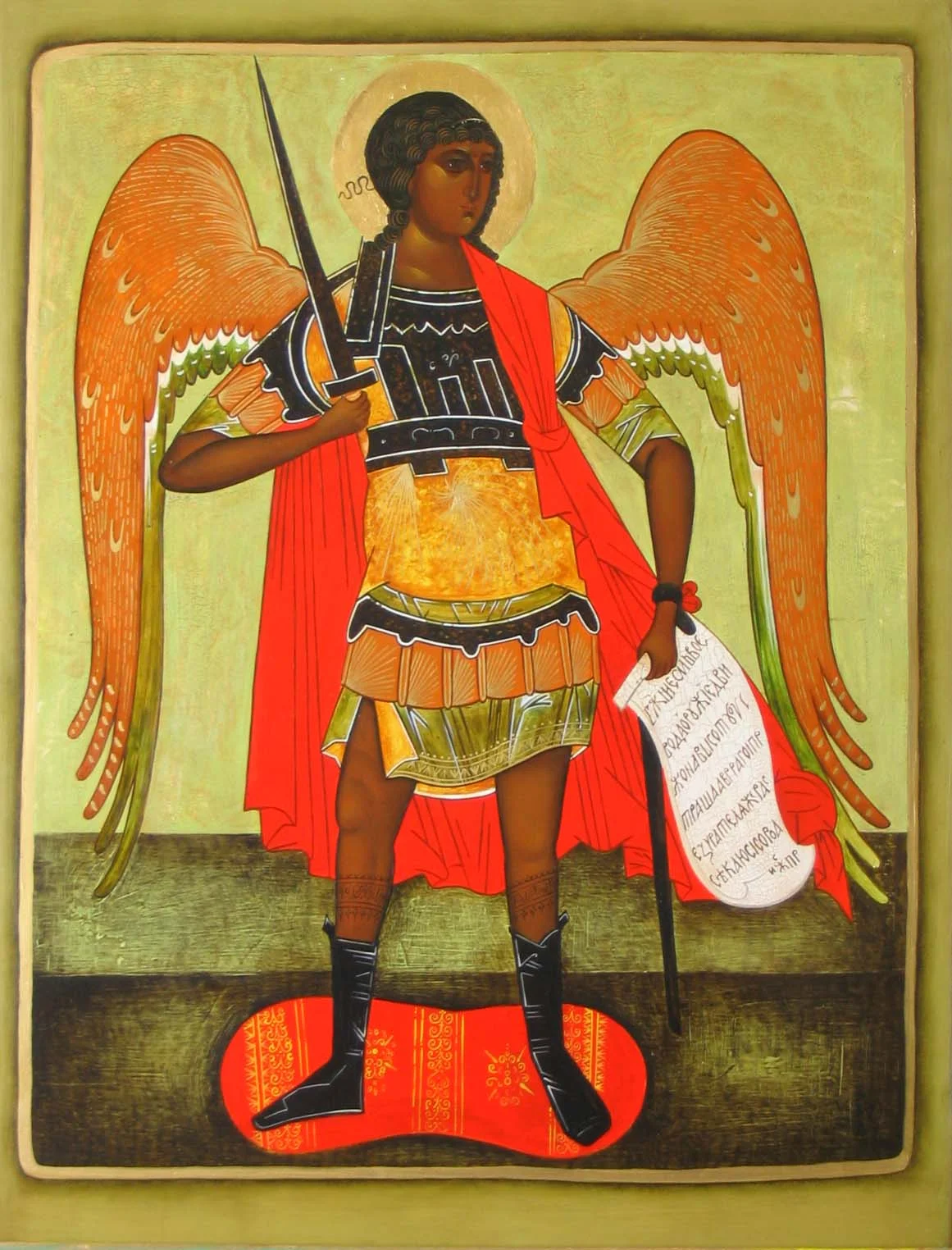 St. Michael 15"X20"