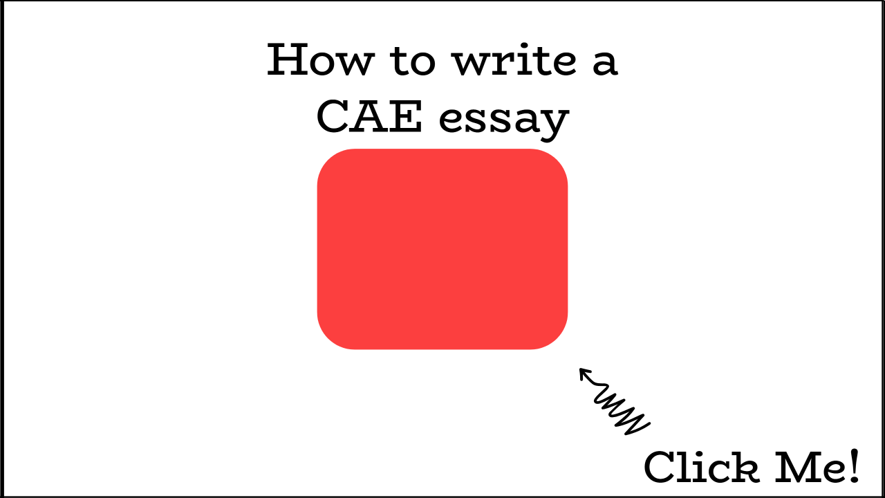 cae essay writing example