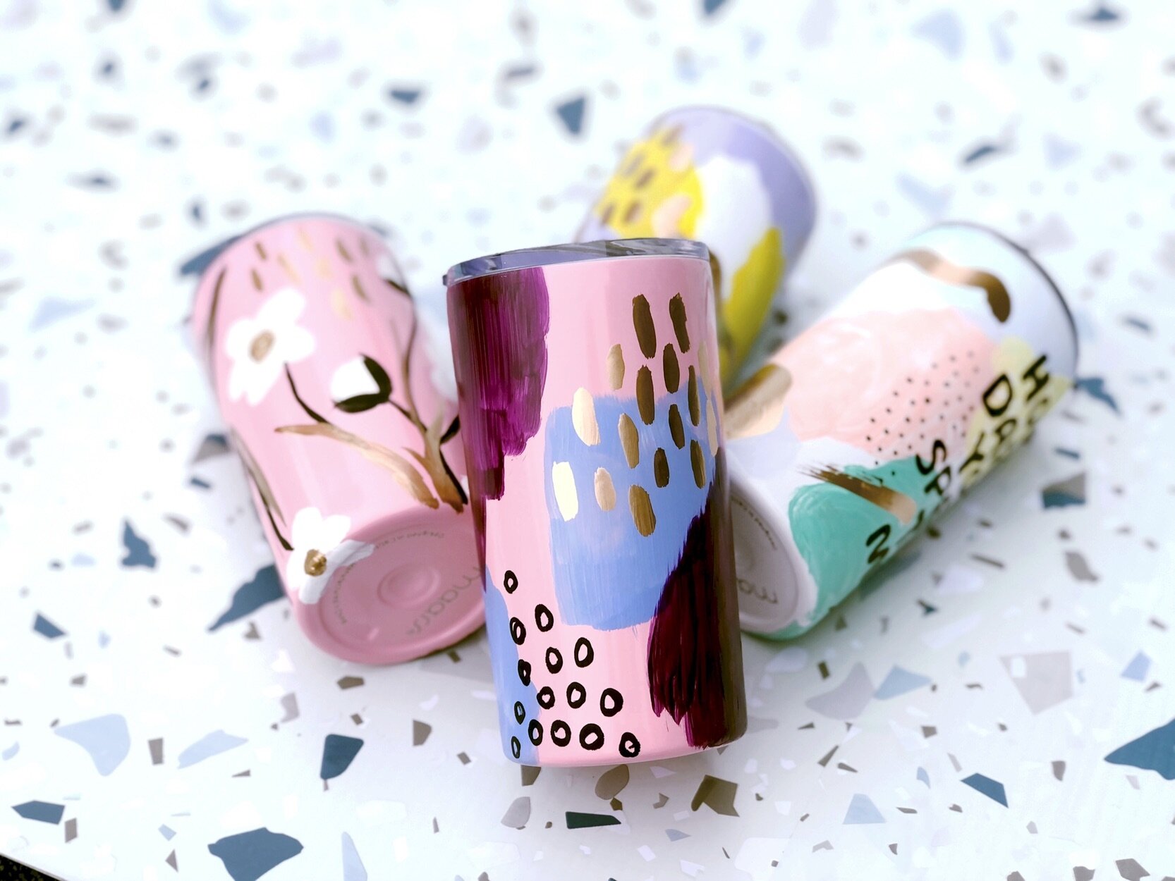 Hand Painted Tumblers