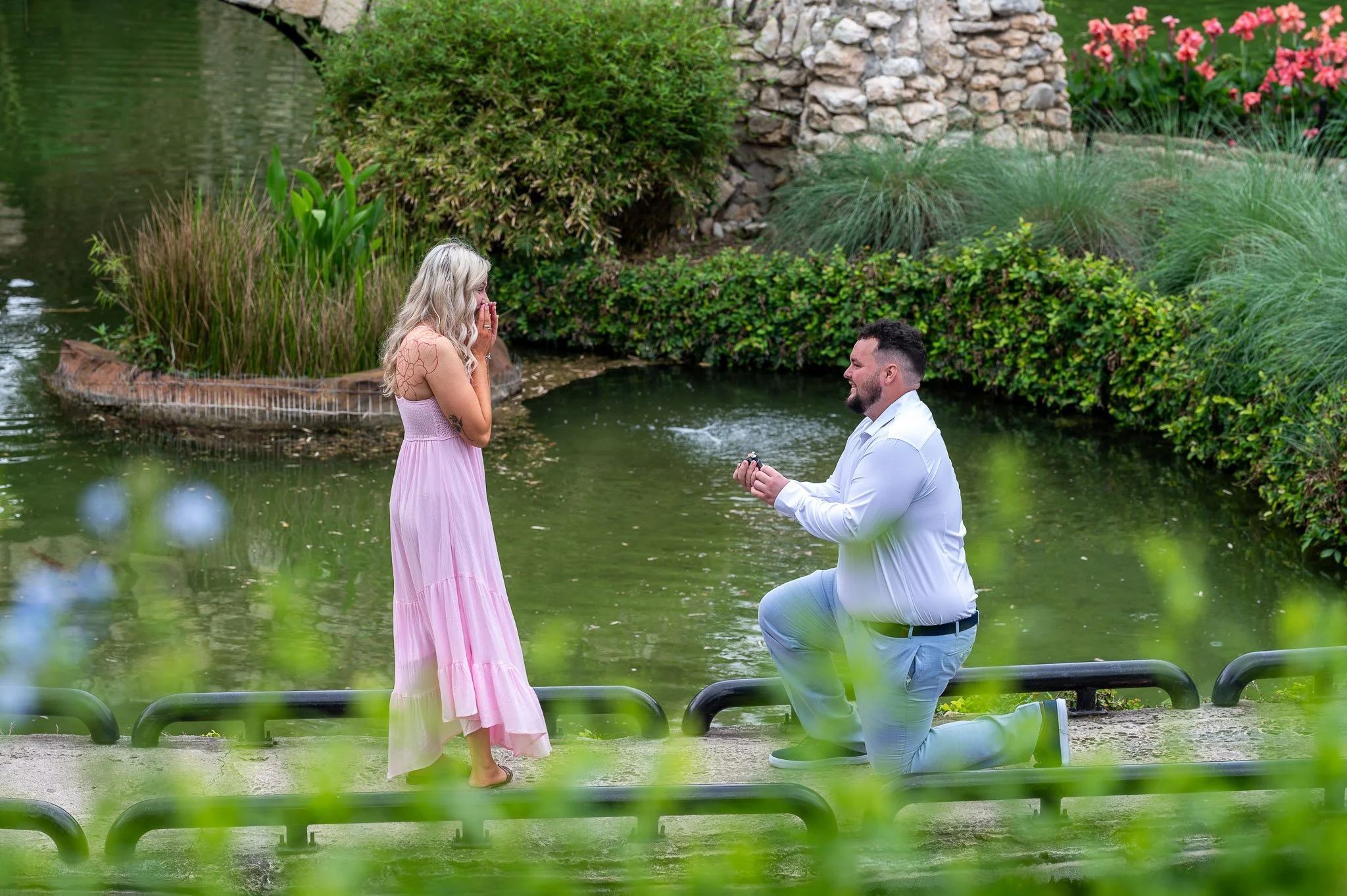 Tyler &amp; Hailey’s Proposal at the Japanese Tea Garden in San Antonio