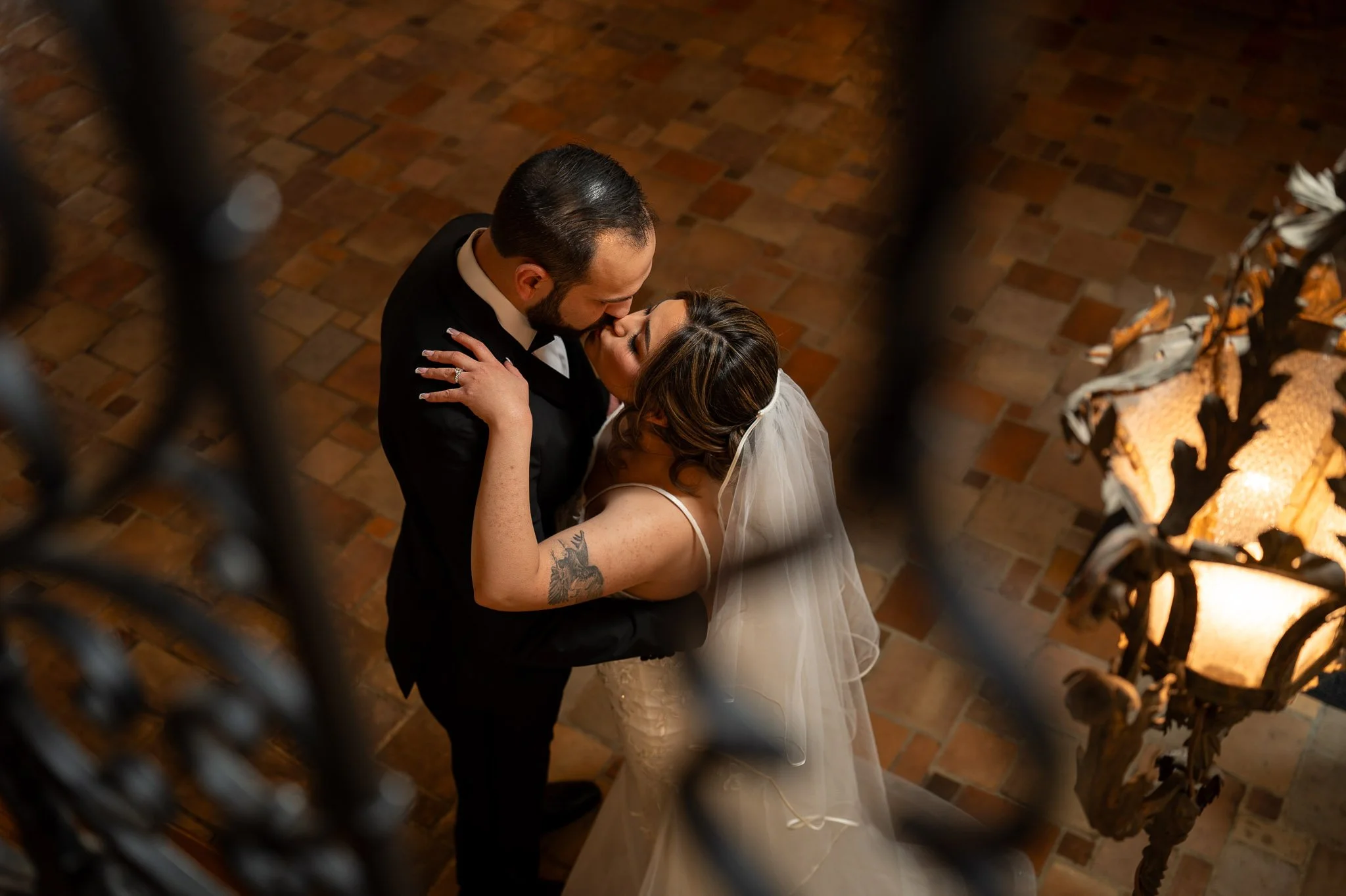 Leci and Thomas’s Elopement Photos at the McNay Art Museum