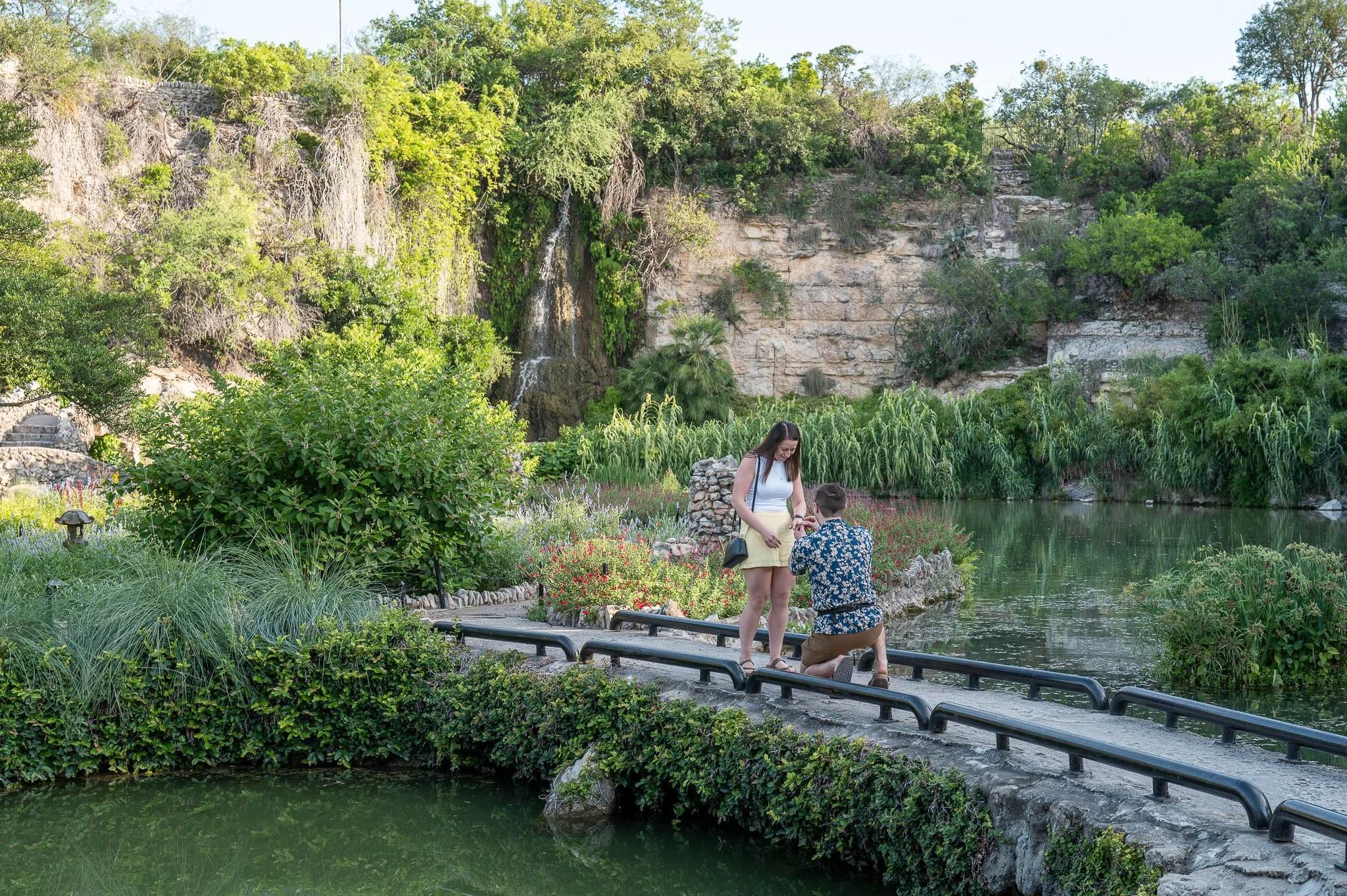 Zach and Jessica’s Proposal at the San Antonio Japanese Tea Garden