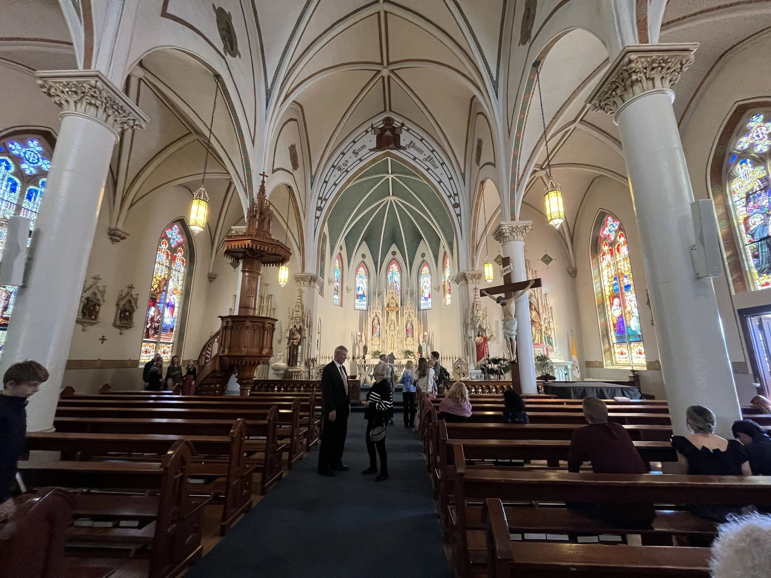 Weddings at St. Mary’s Catholic Church in Fredericksburg, TX