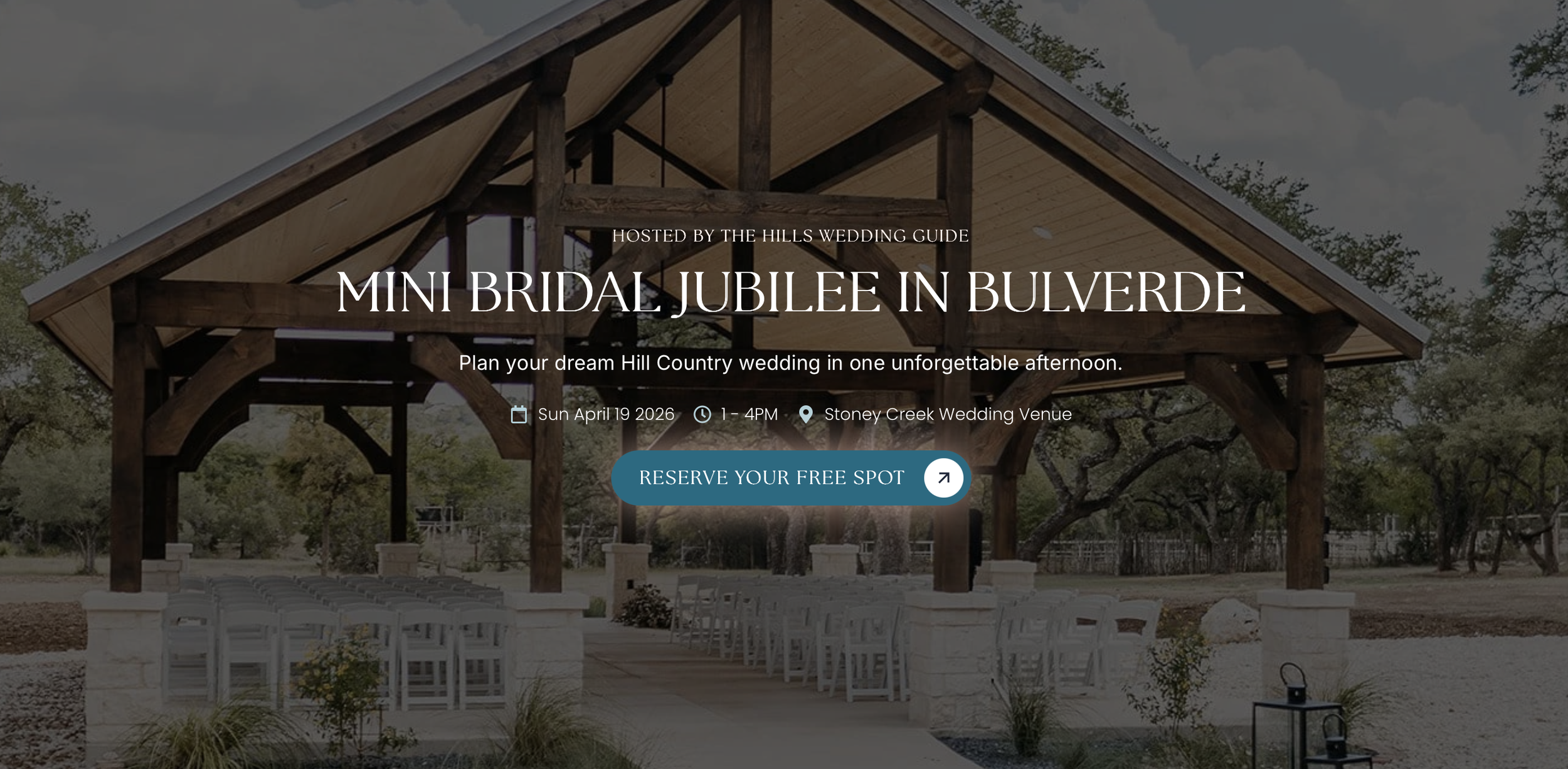 The Mini Bridal Jubilee at Stoney Creek on April 19th, 2026