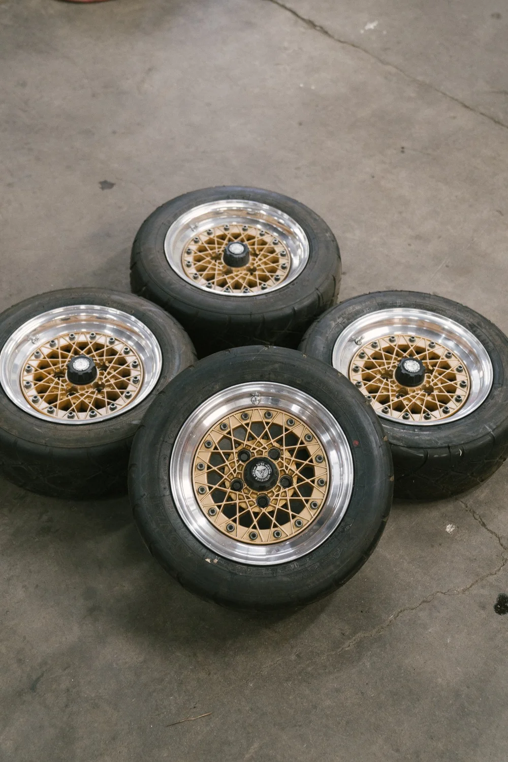 Full. Square Rims Epsilon 3 Piece Wheels