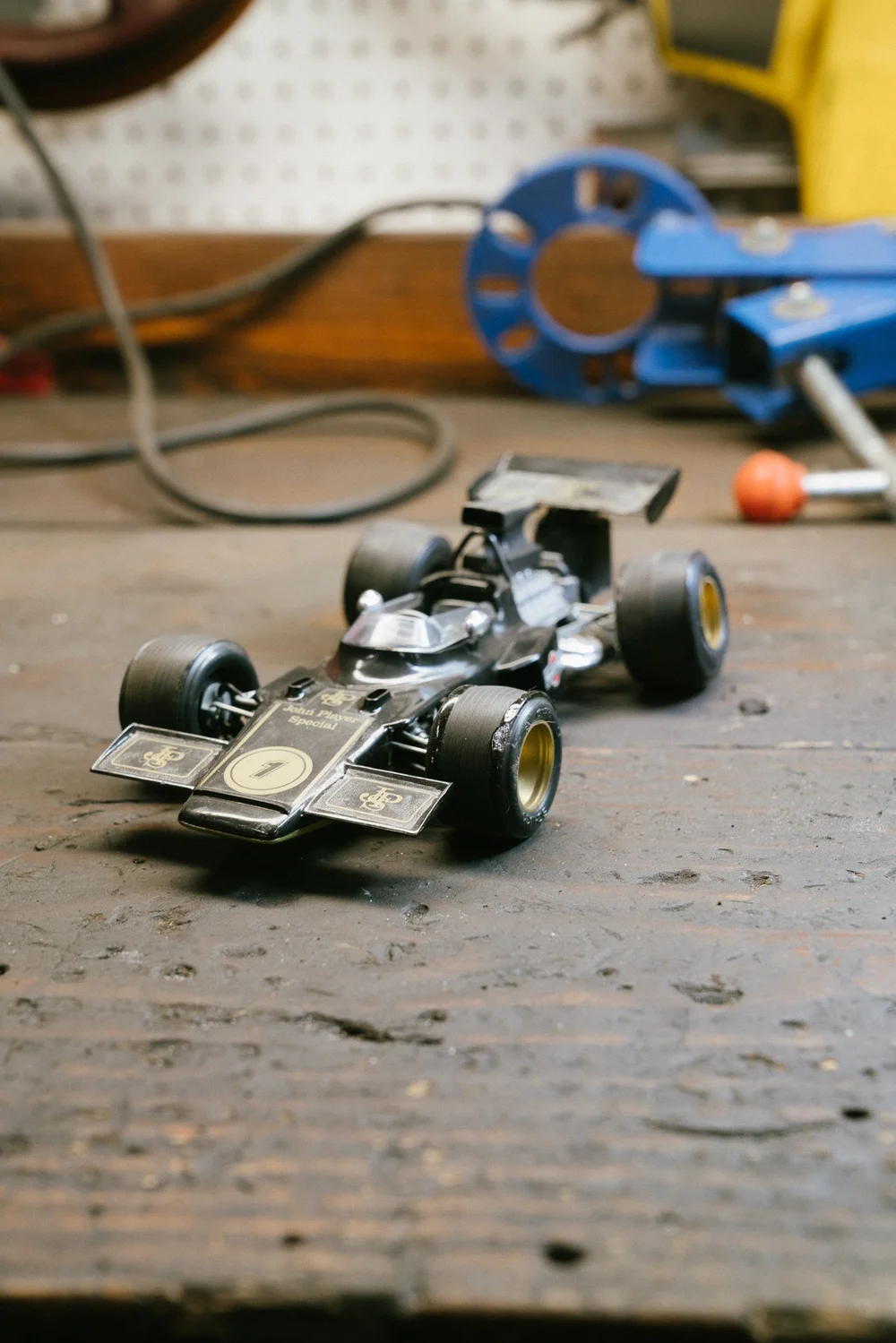 Maquette Schuco 1/16 F1 Lotus Ford 72, Modèle Incomplet Pour Collectionneur