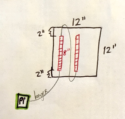 Drawing of the Smart Lamp Redesign 