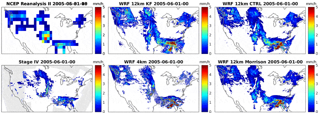 Ultra-high-resolution Models Improve Representation of Rainfall