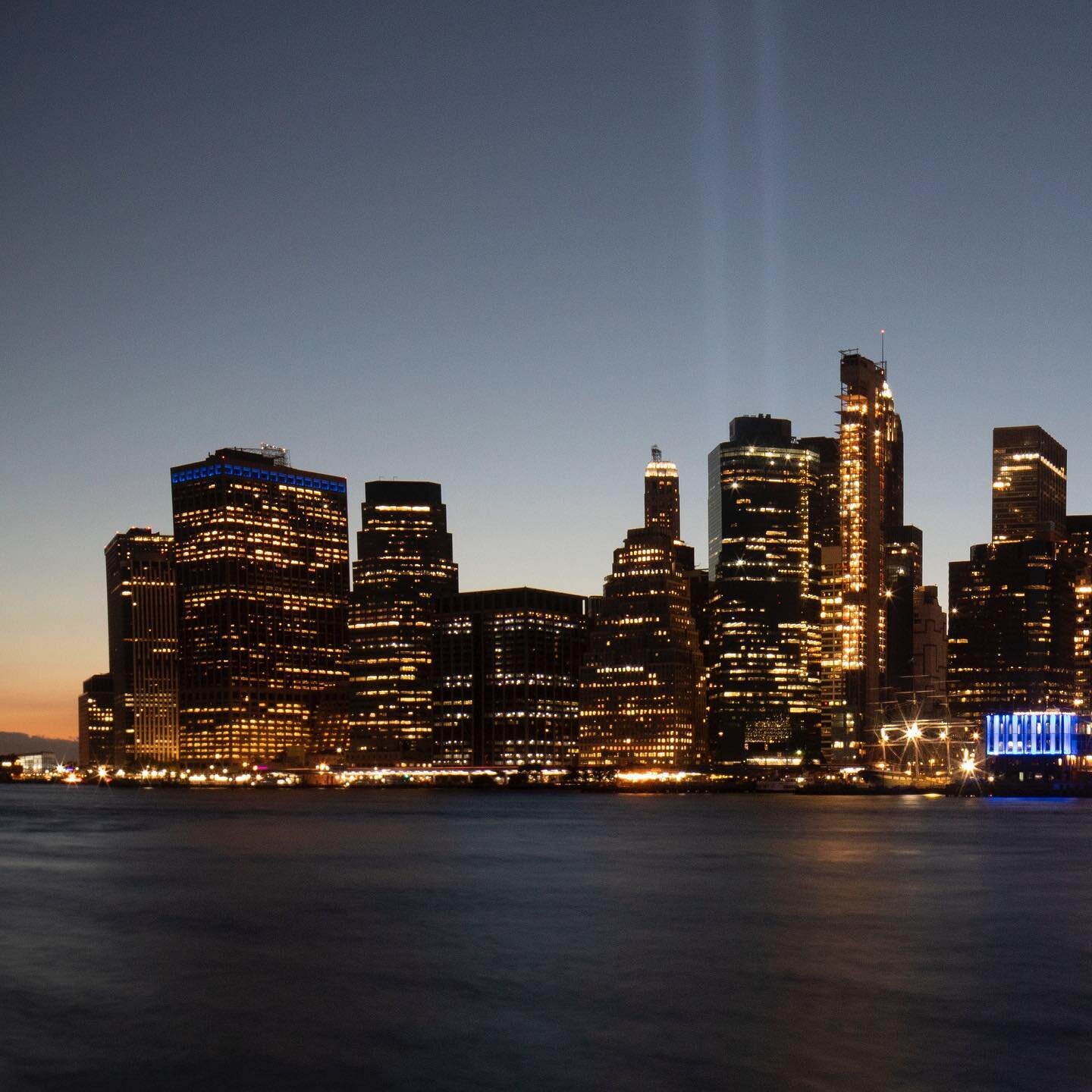 Pano of the NYC skyline on September 11, 2020. 3 of 3
#nyc #neverforget #panoramic #worldtradecenter #tributeinlight