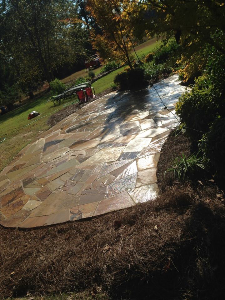 Stone patios