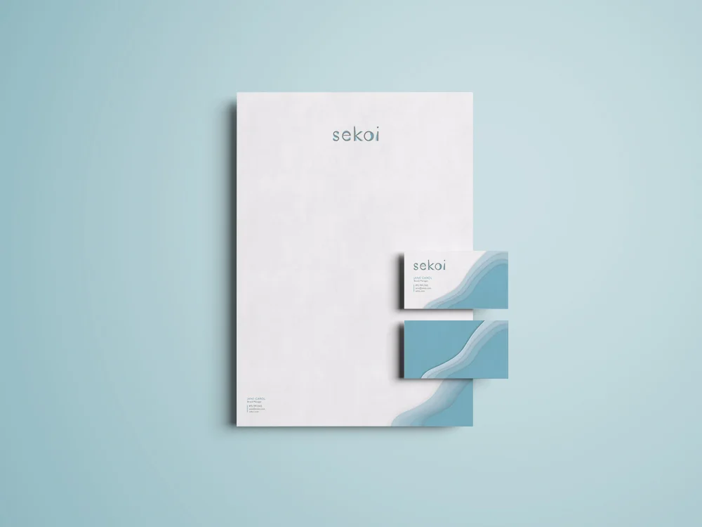 high end stationery design