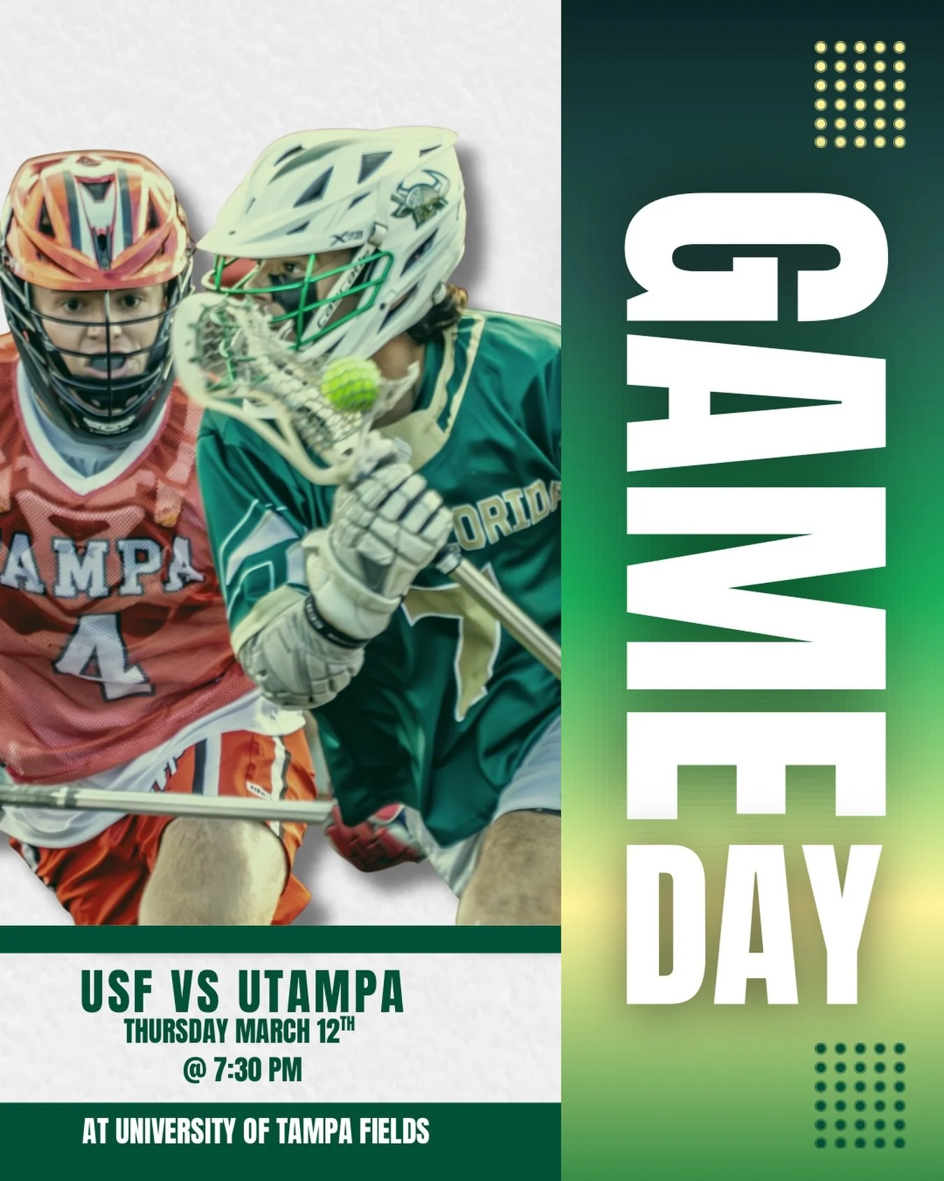 Come support your bulls as they face crosstown rivals in this Battle of the Bay matchup.
GO BULLS 🤘