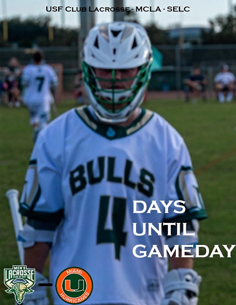 Come support your bulls against the University of Miami this Sunday at research park fields!!🤘🤘#hornsup #gobulls