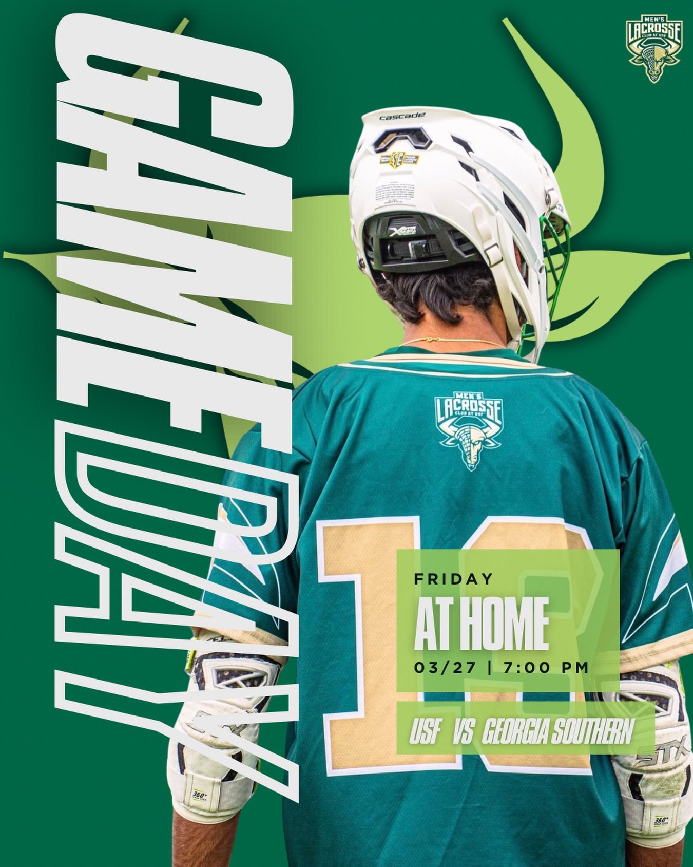 HOME GAME TONIGHT 
see you there 7:00 PM at the Research Park
GO BULLS 🤘
