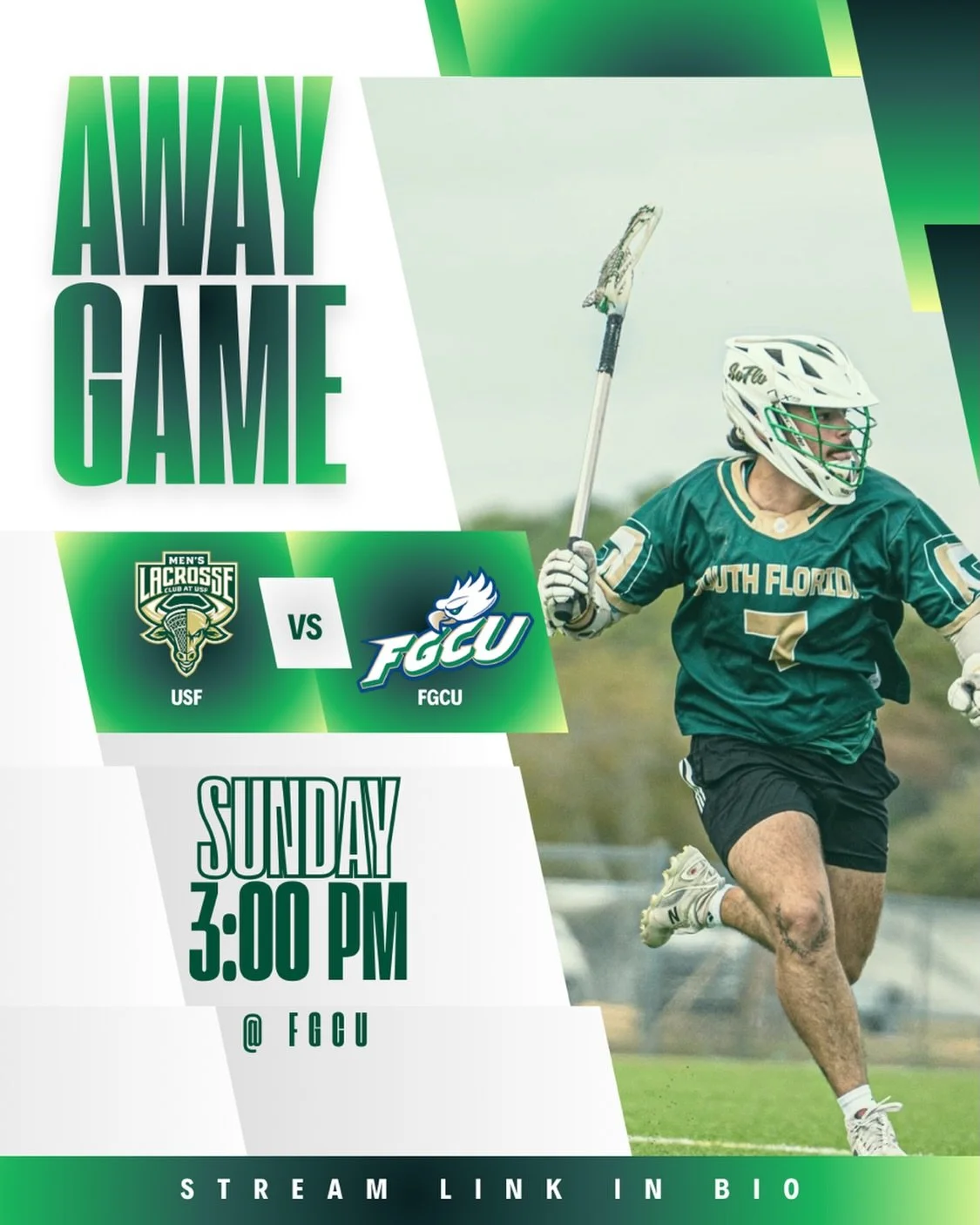 AWAY GAME - @ FGCU Soccer Complex 
GO BULLS 🤘🤘🤘