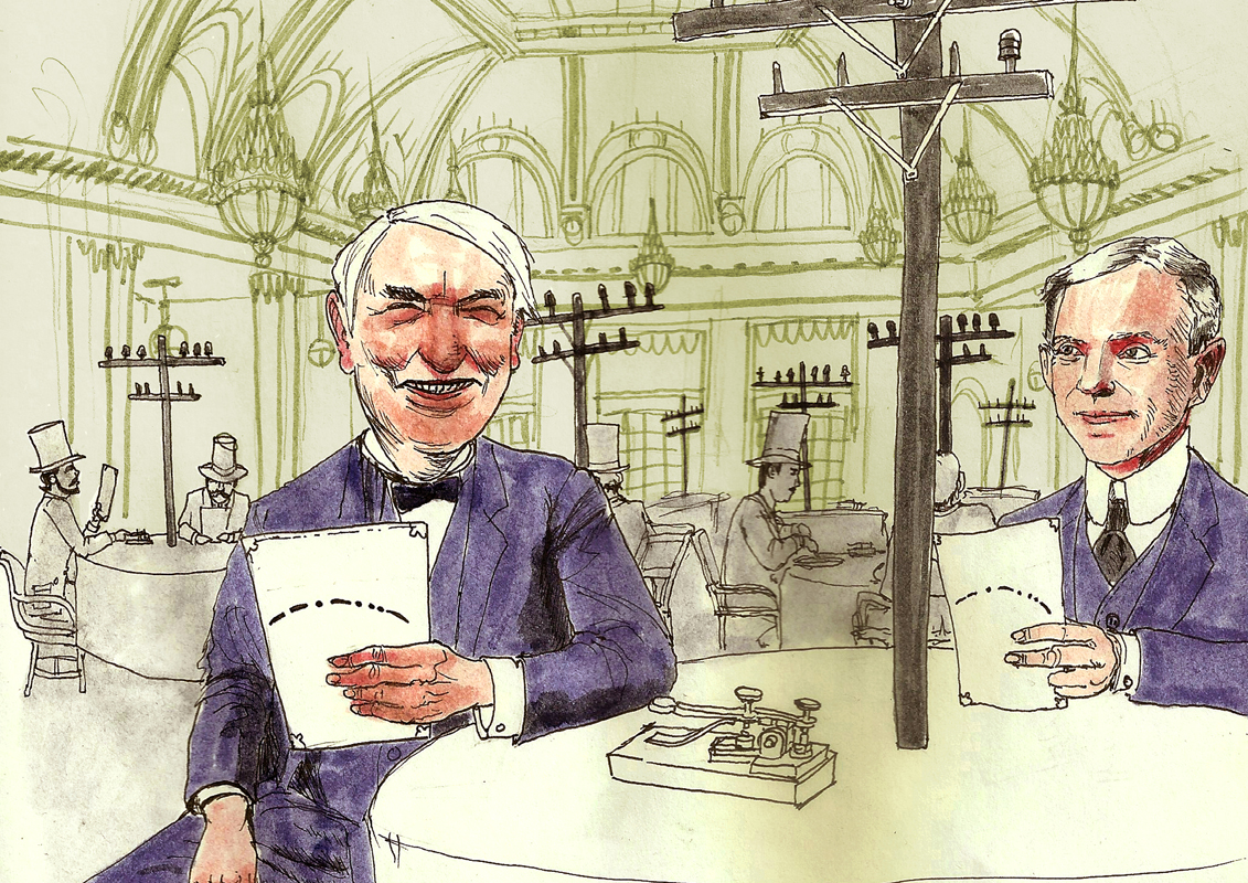 Thomas Edison and Henry Ford