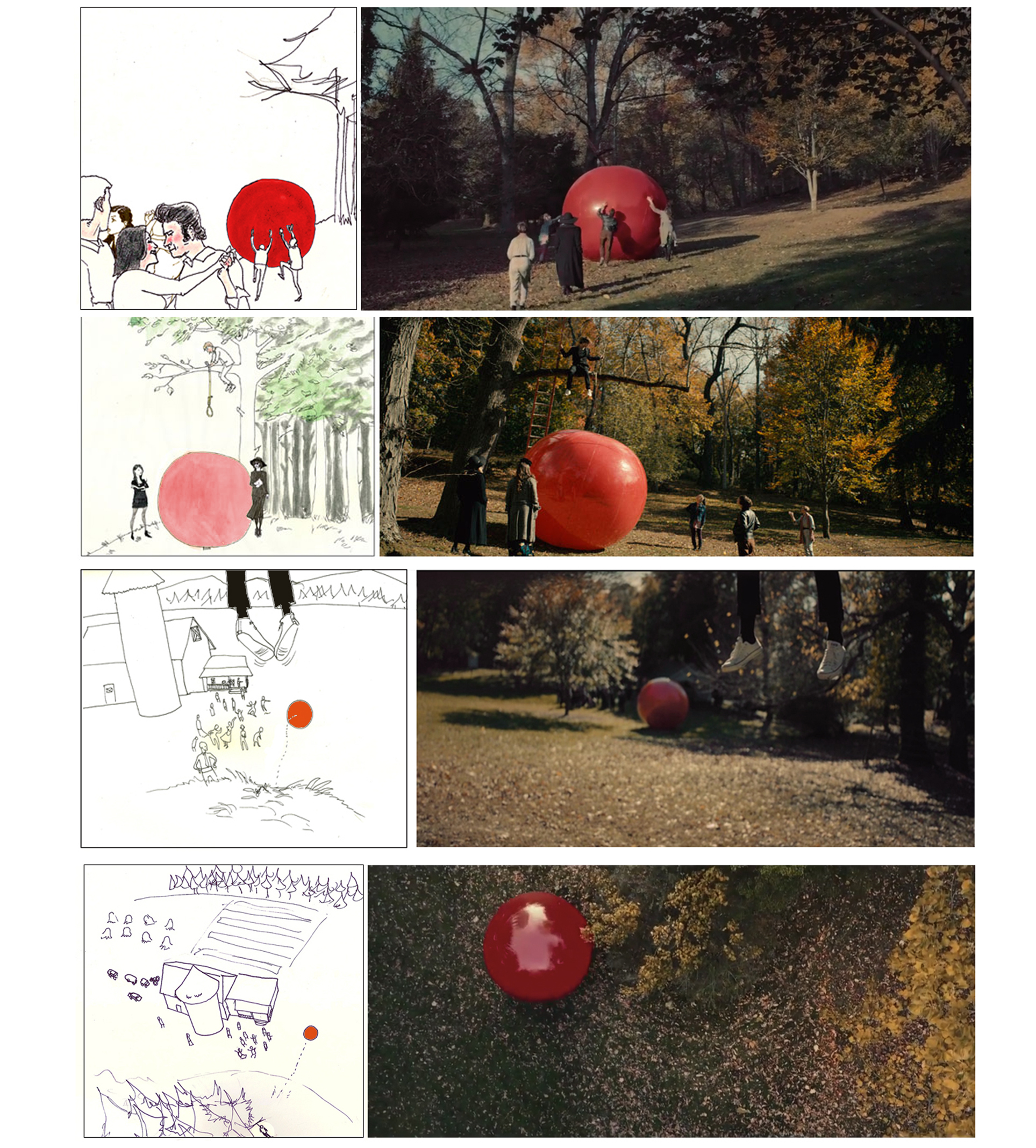 Storyboards for "Some of Us Had Been Threatening Our Friend Colby"