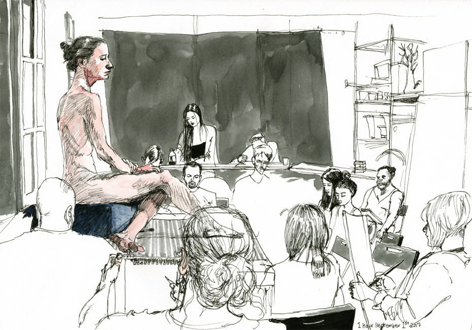 Greenpoint Figure Drawing 12