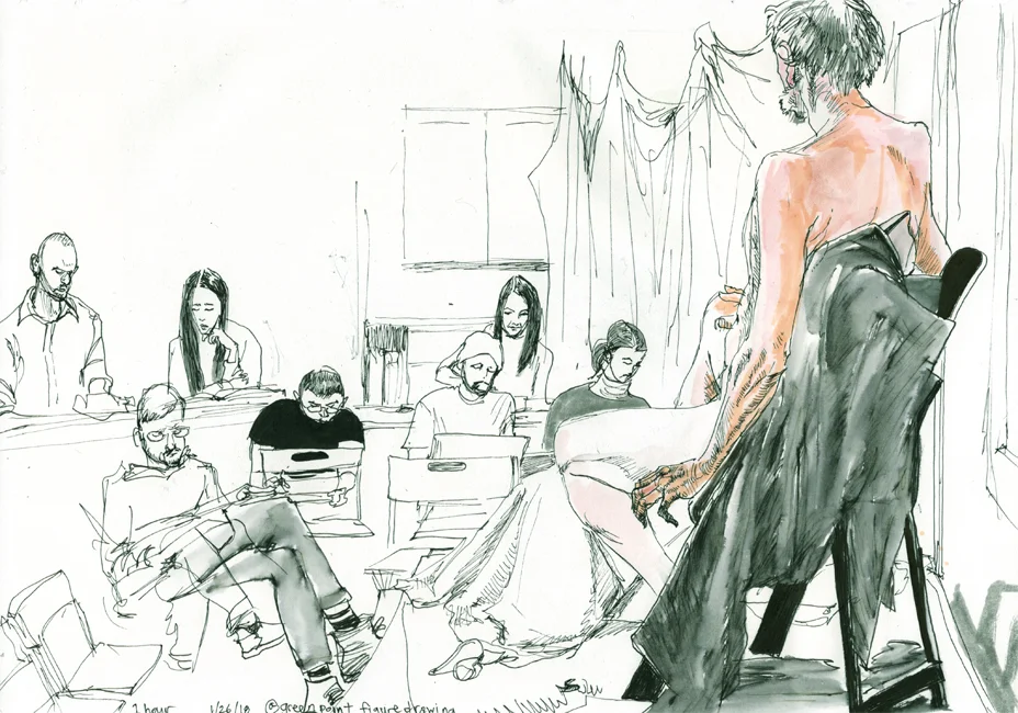 Figure study 60 minutes