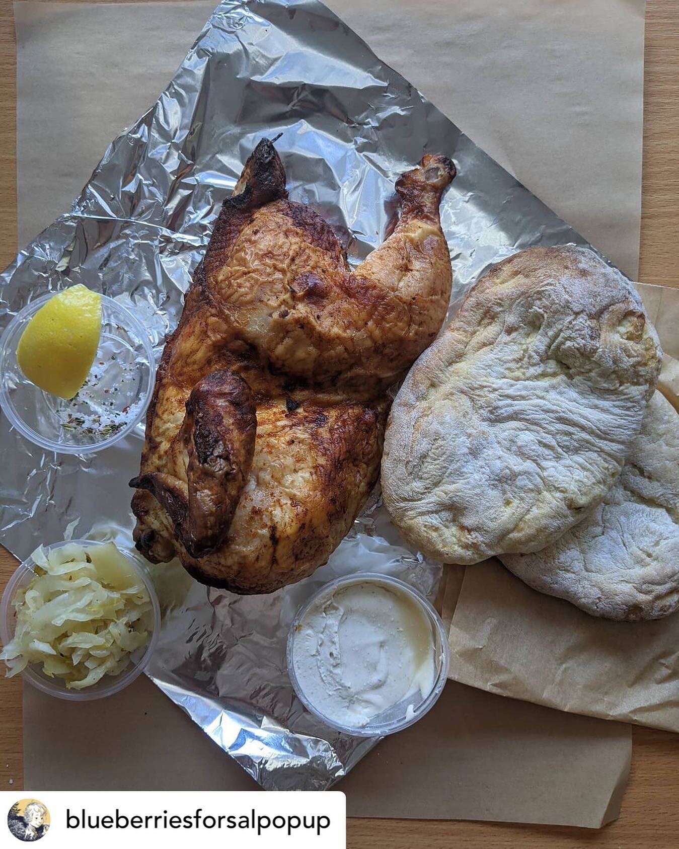 Pop pop!  @blueberriesforsalpopup - Sunday roast chicken mega kit. this one 👉 
an ode to my favorite all day Sunday grazing.
Smorgasbord Sunday this weekend!

our friends @labottega.boston are 
making a special maple #gelato for this kit. eat it whe