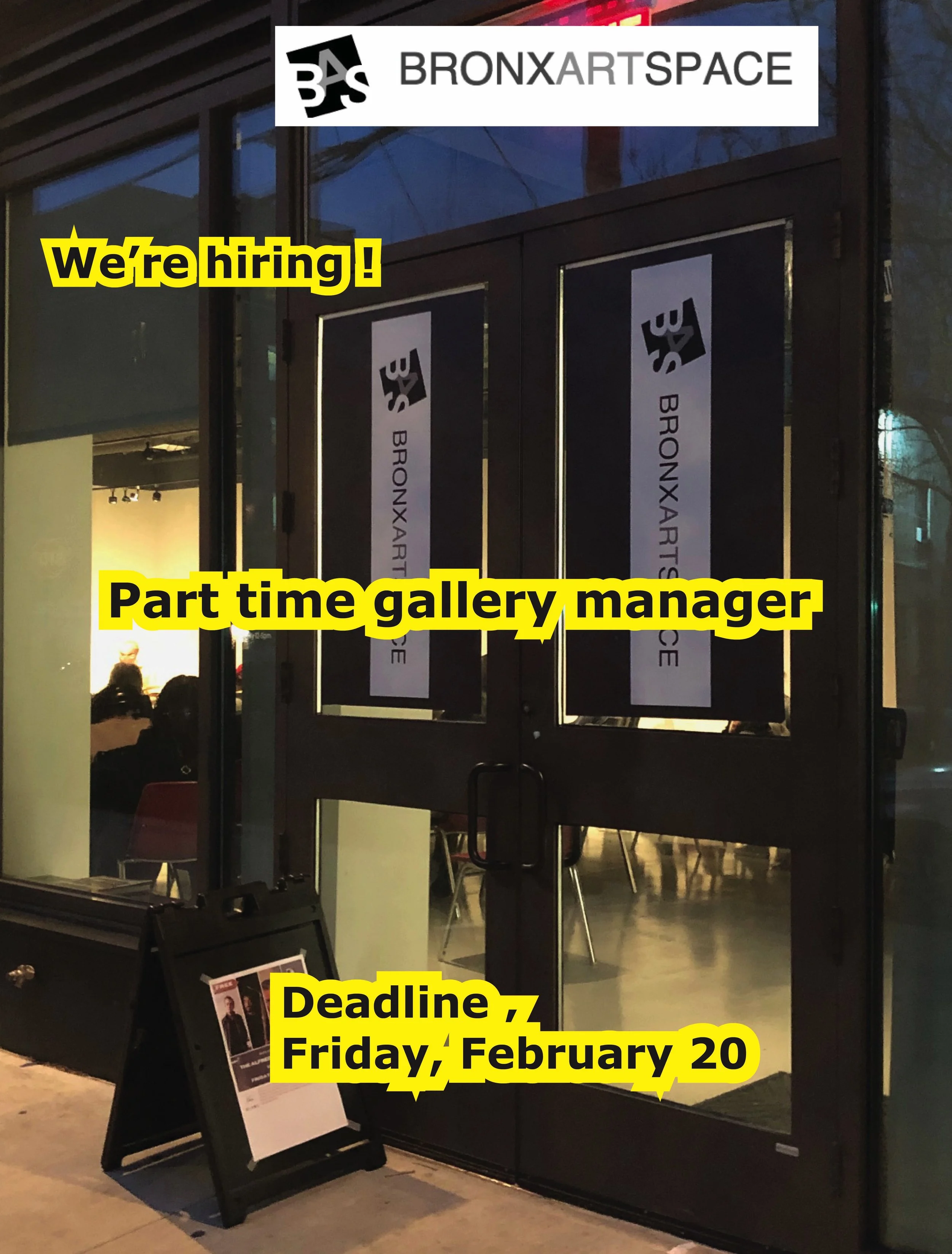 We're hiring!
