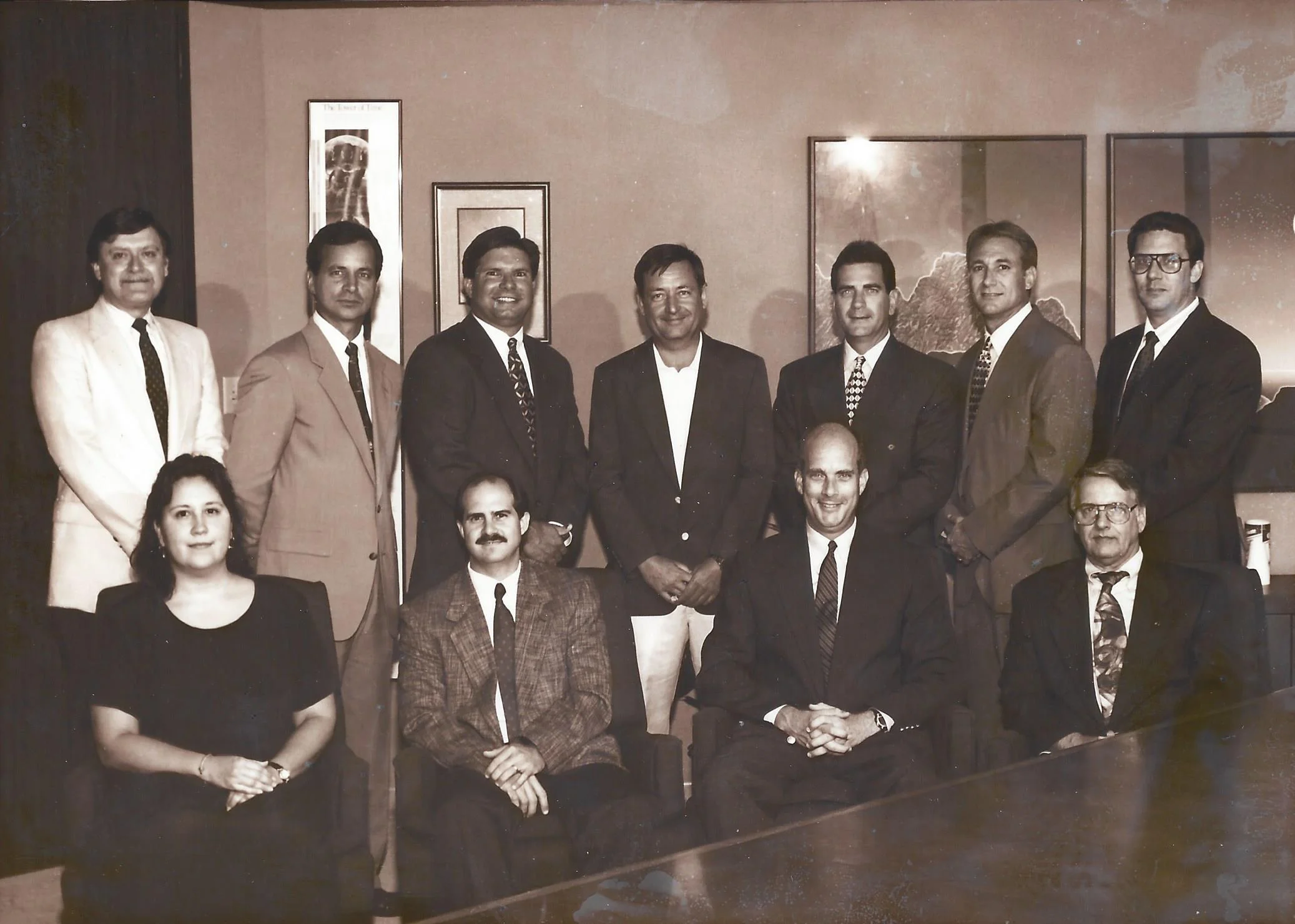 SHREVEPORT gEOLOGICAL SOCIETY bOARD, 1995