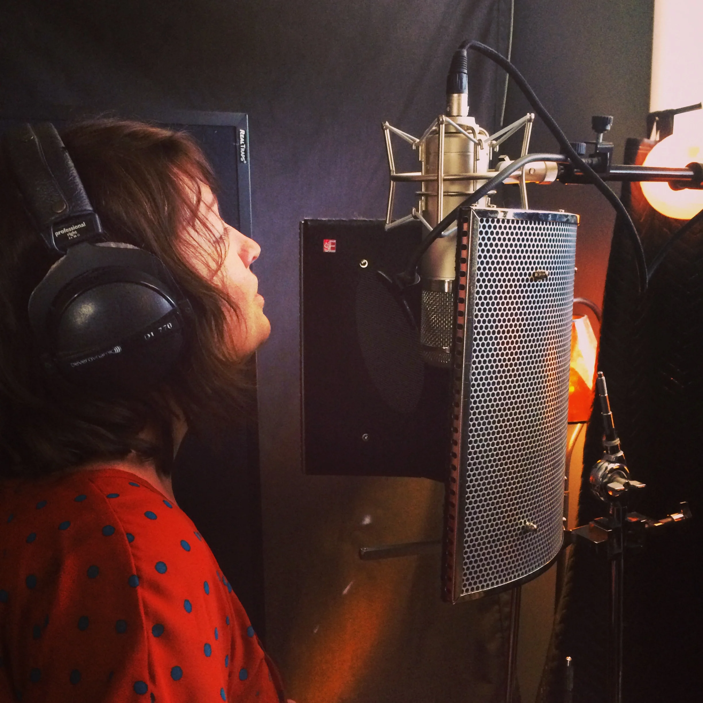 Tracking Rachael Davis Vocals for the Seth Bernard, May Erlwine  