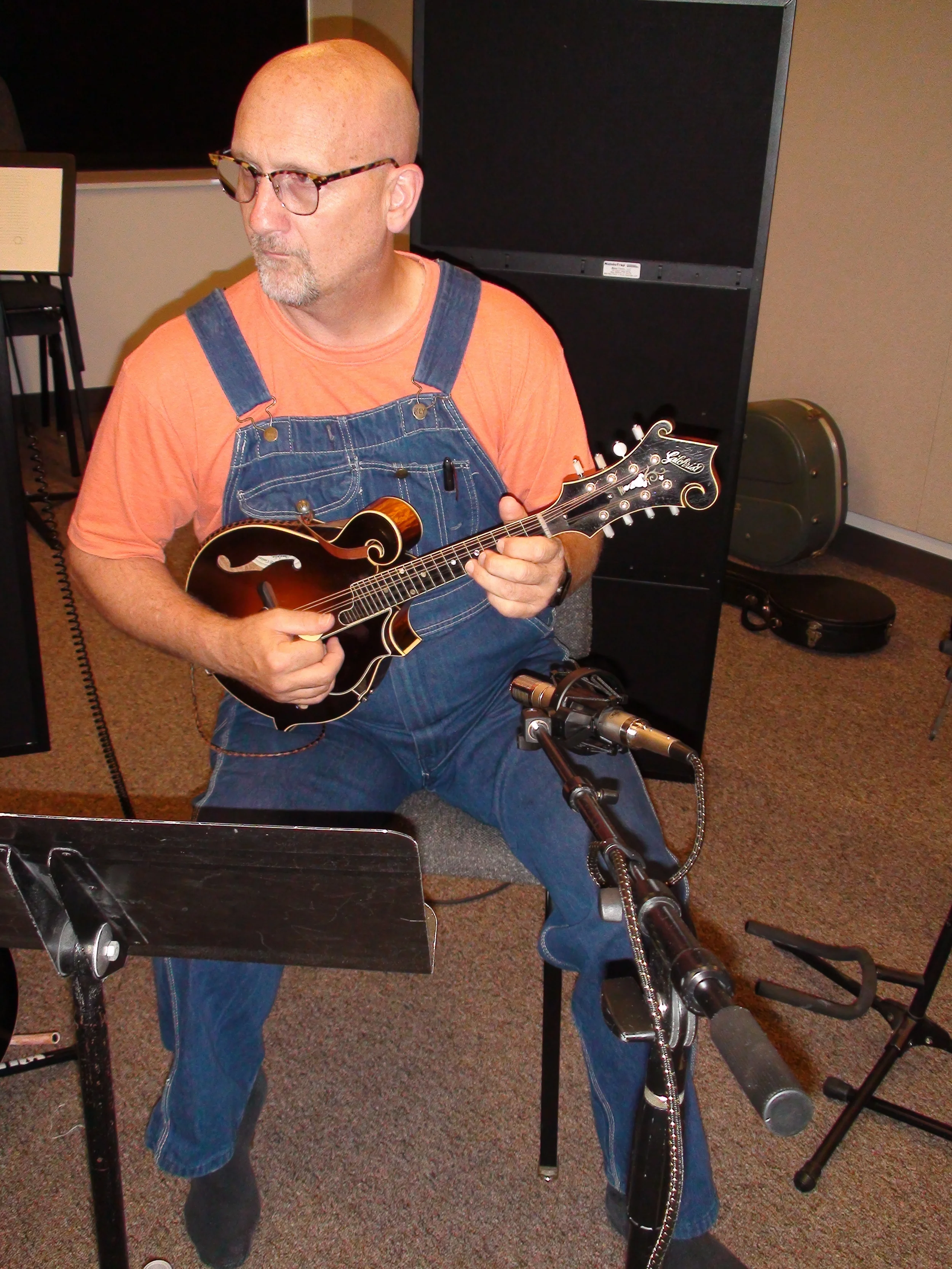 Tracking world renowned Mandolin Player, Mike Compton - Nashville, TN