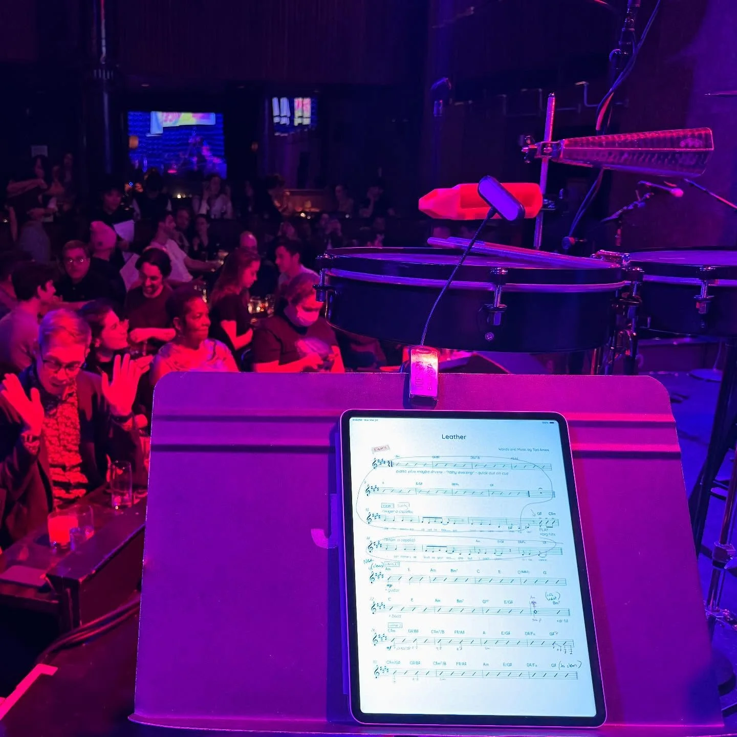 A distinct pleasure hearing @breathekaterina soar last night at @joespub. Anytime a show opens with Leather by Tori Amos, it&rsquo;s gonna be a good night :)

#itsnottheweather