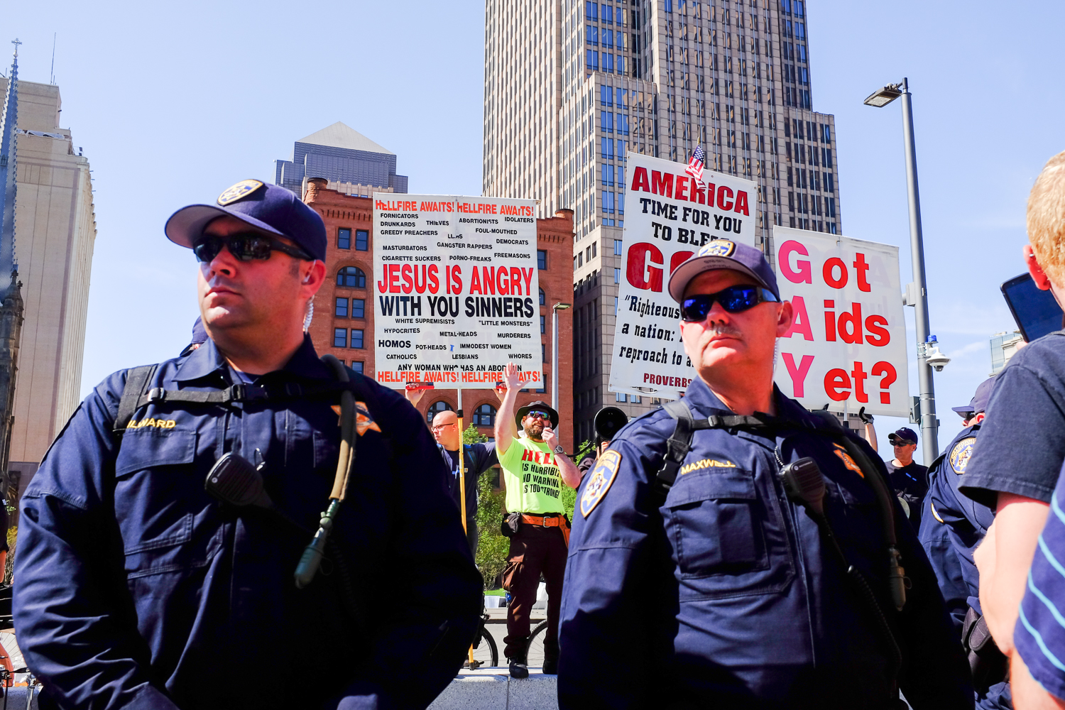 Many of the protesters were sent by God to warn us of the coming Apocalypse.