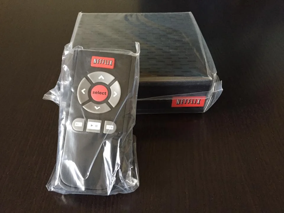 The Netflix Box (photo courtesy of friends and former co-worker Joel Sass )