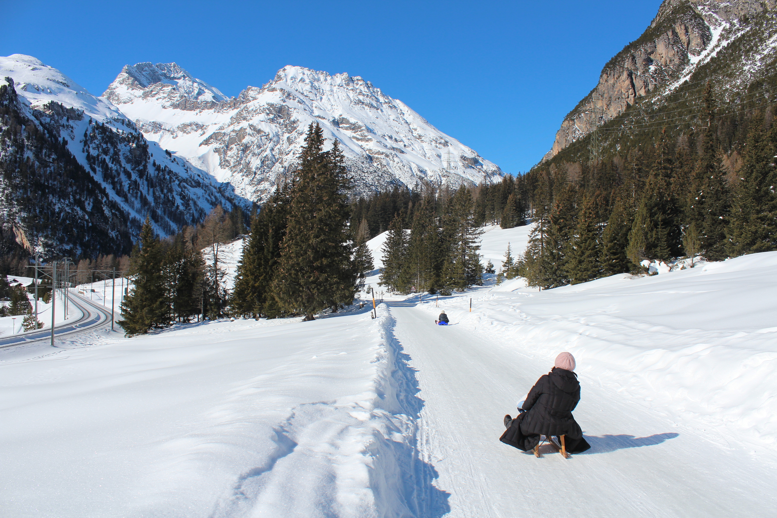 Schlittelbahn Preda - Bergün