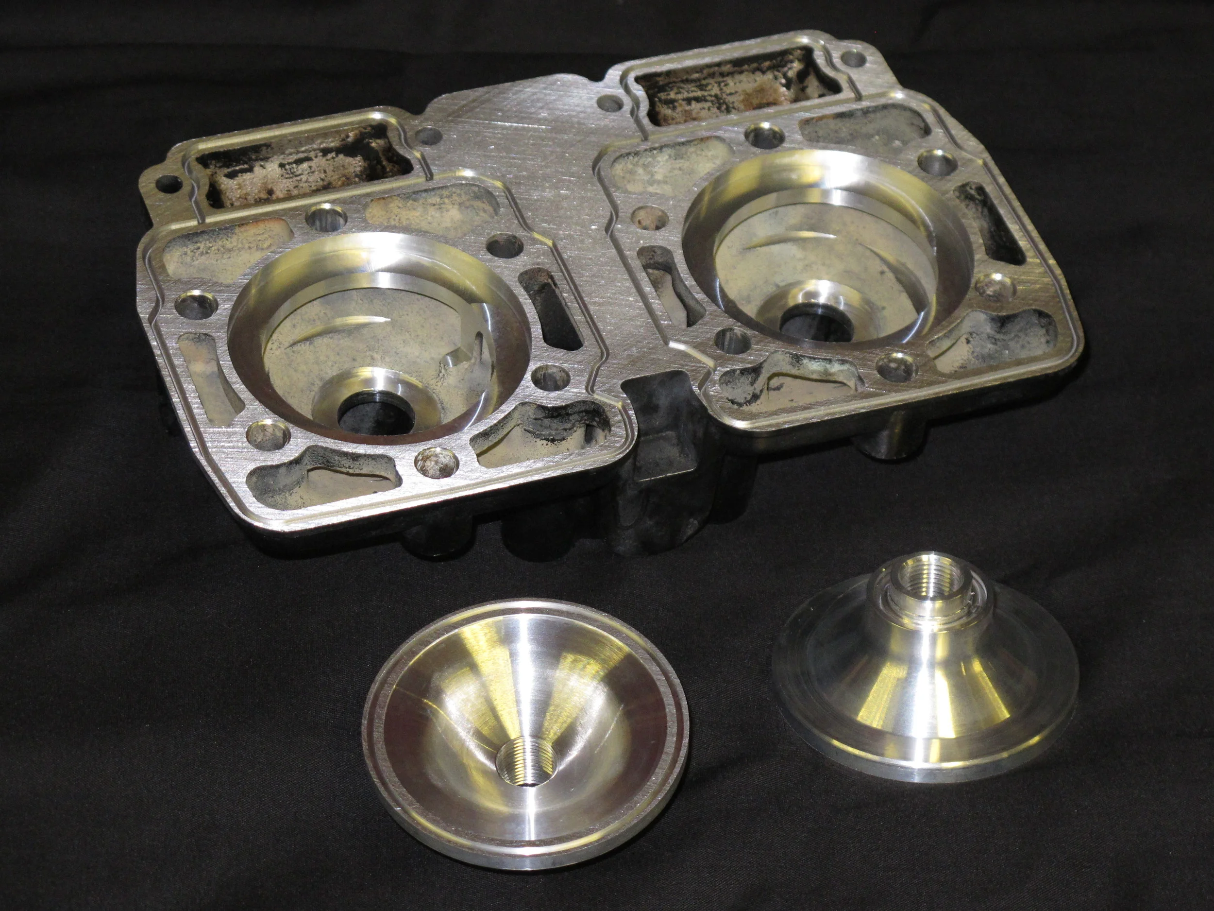 RG 500 Custom Cylinder Heads — Performance Fabrications