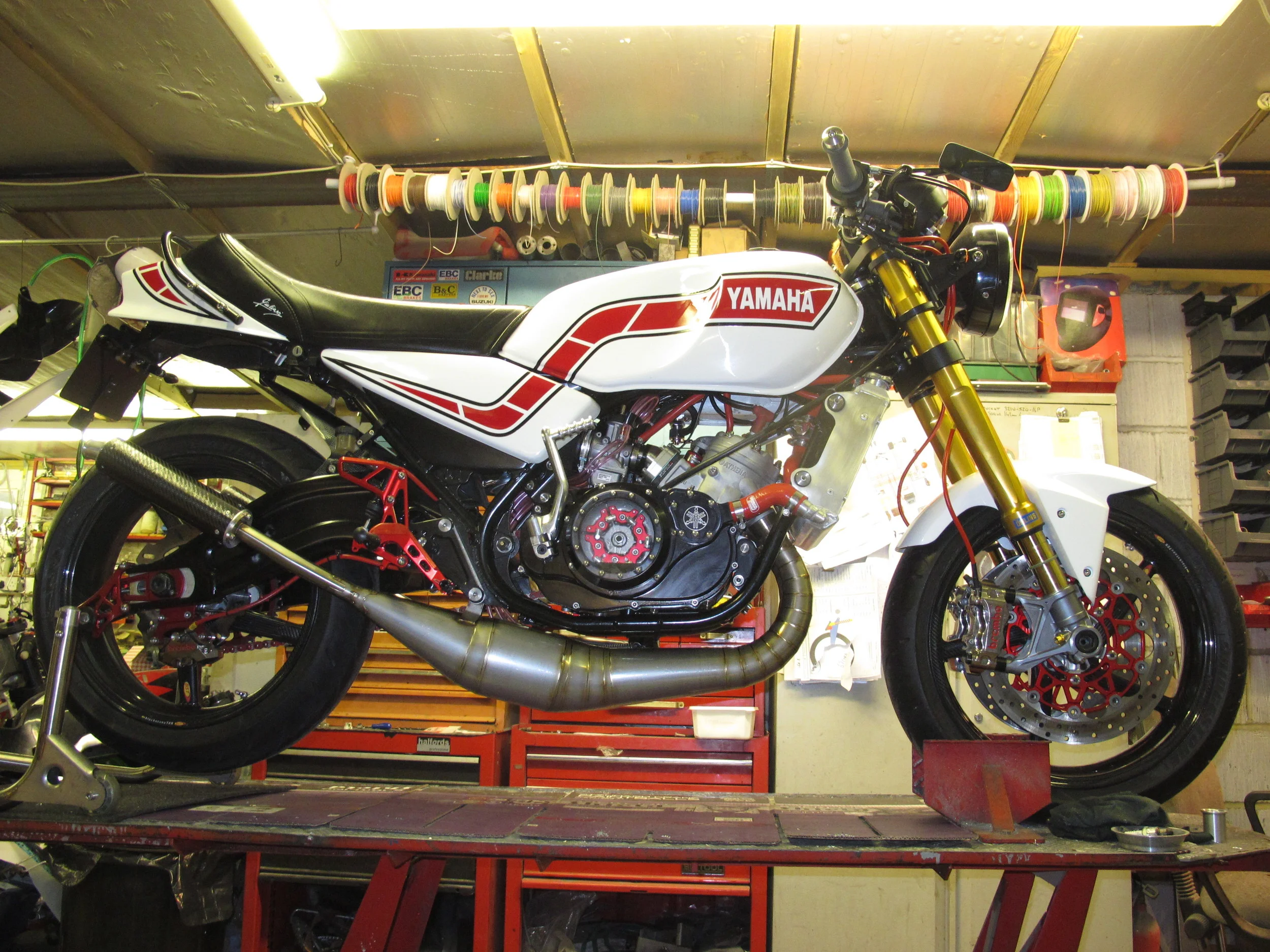 421cc developed Custom Exhausts