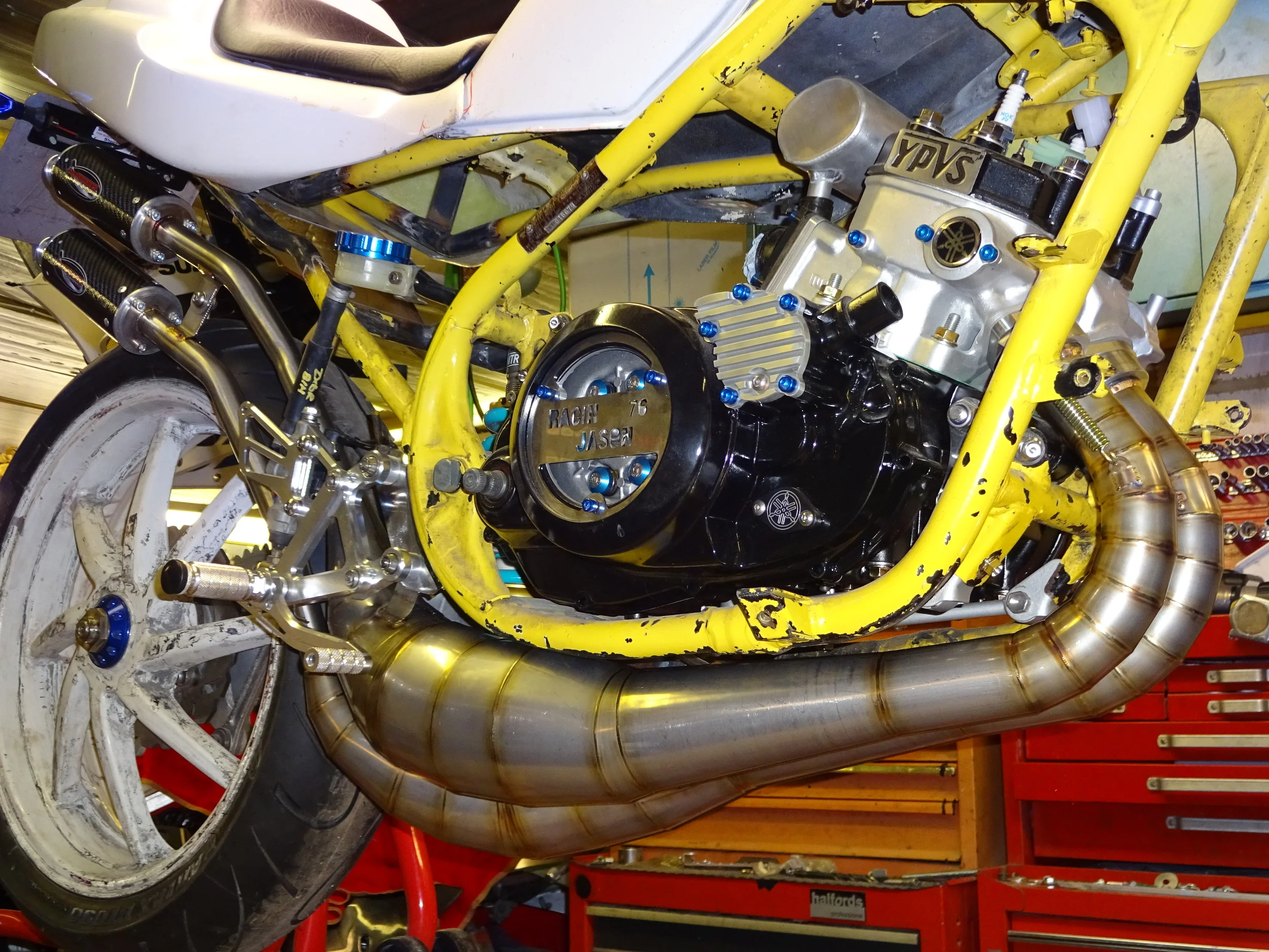 custom 2 stroke exhaust