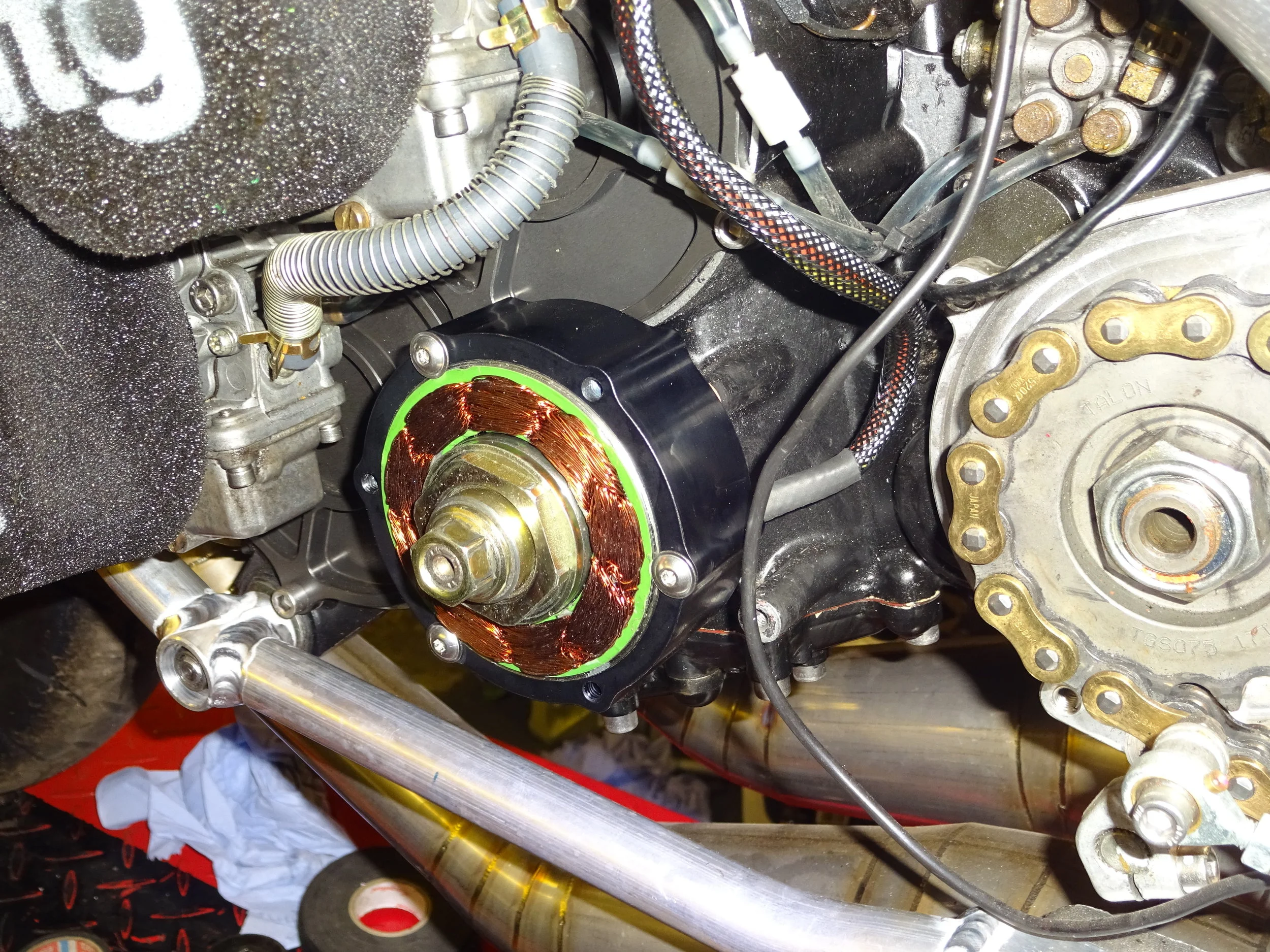 Low Inertia Lightweight Generator