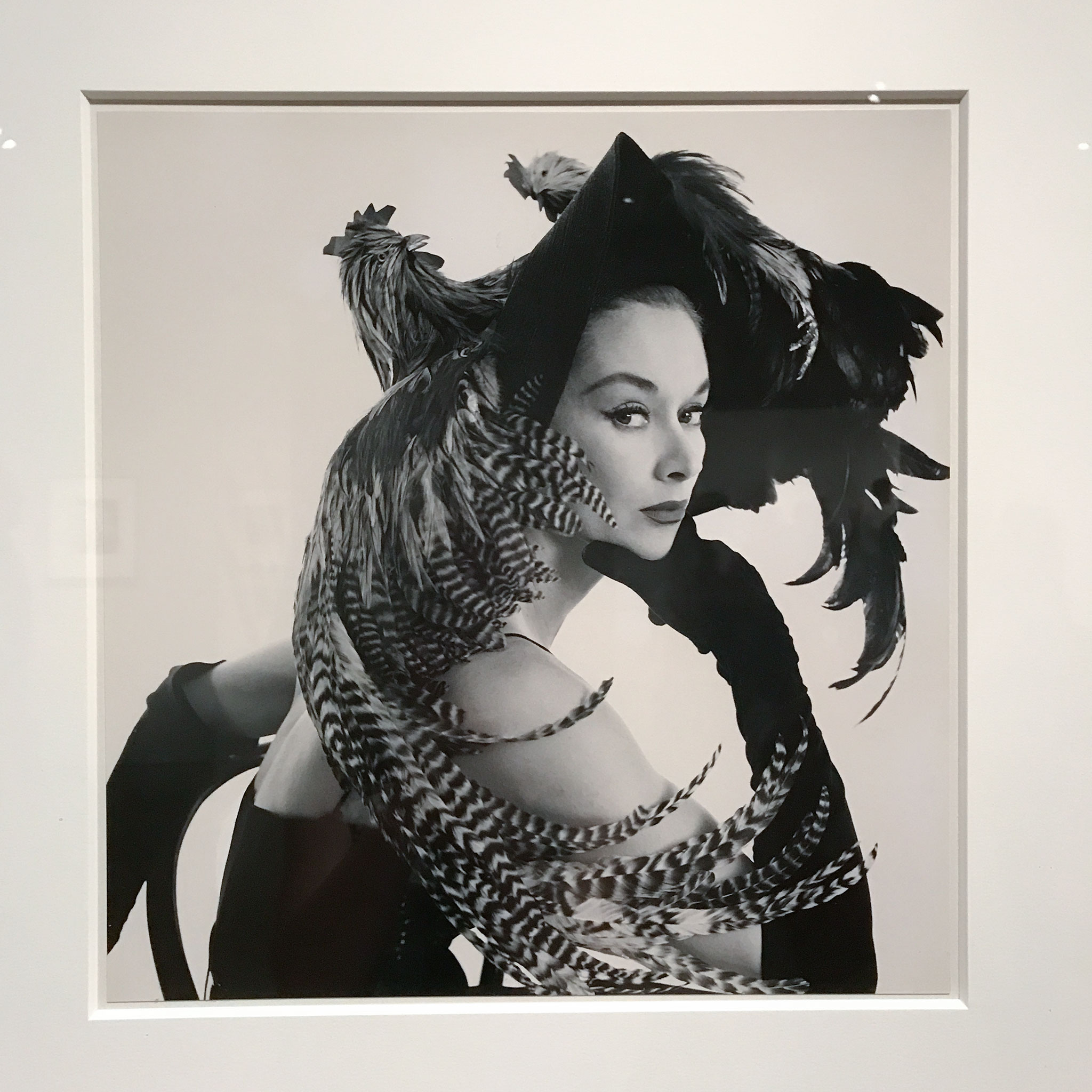 Woman in Chicken Hat (Lisa Fonssagrives-Penn) (Penn's wife)