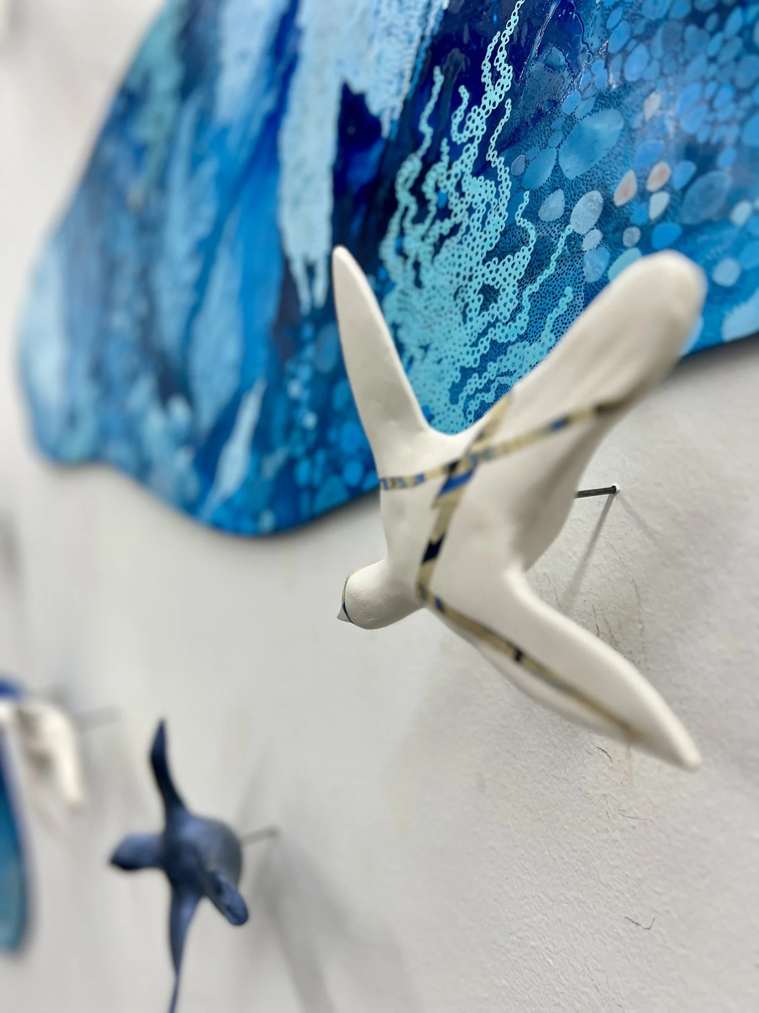 "Between the Sky and Sea" (installation detail)