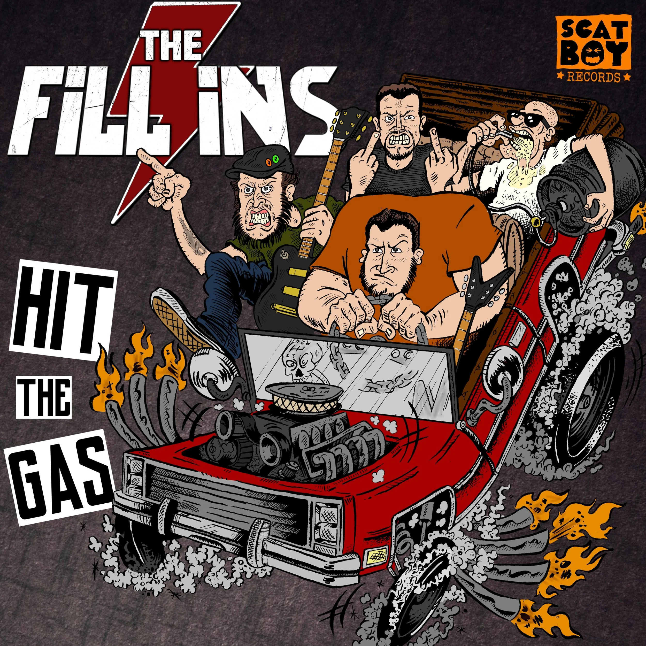 Hit The Gas - 7in Record