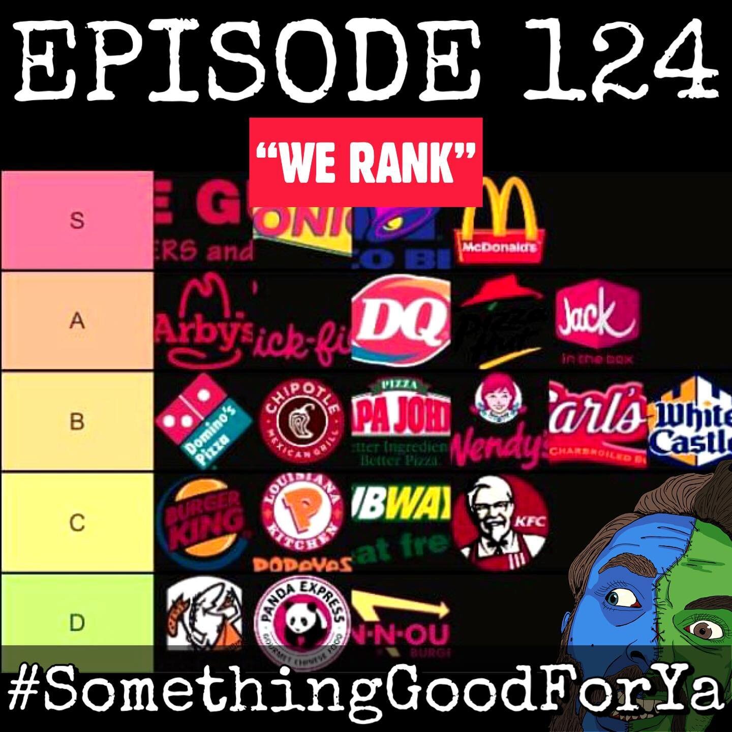 Did you see the new episode of SOMETHING GOOD FOR YA that dropped TODAY?! 😍😍 It&rsquo;s available on all your podcasting apps! ➡️ LINK IN THE BIO
🍔🌮🌯🍟
 We are back this week discussing and ranking a whole lot of things! It all started with us l