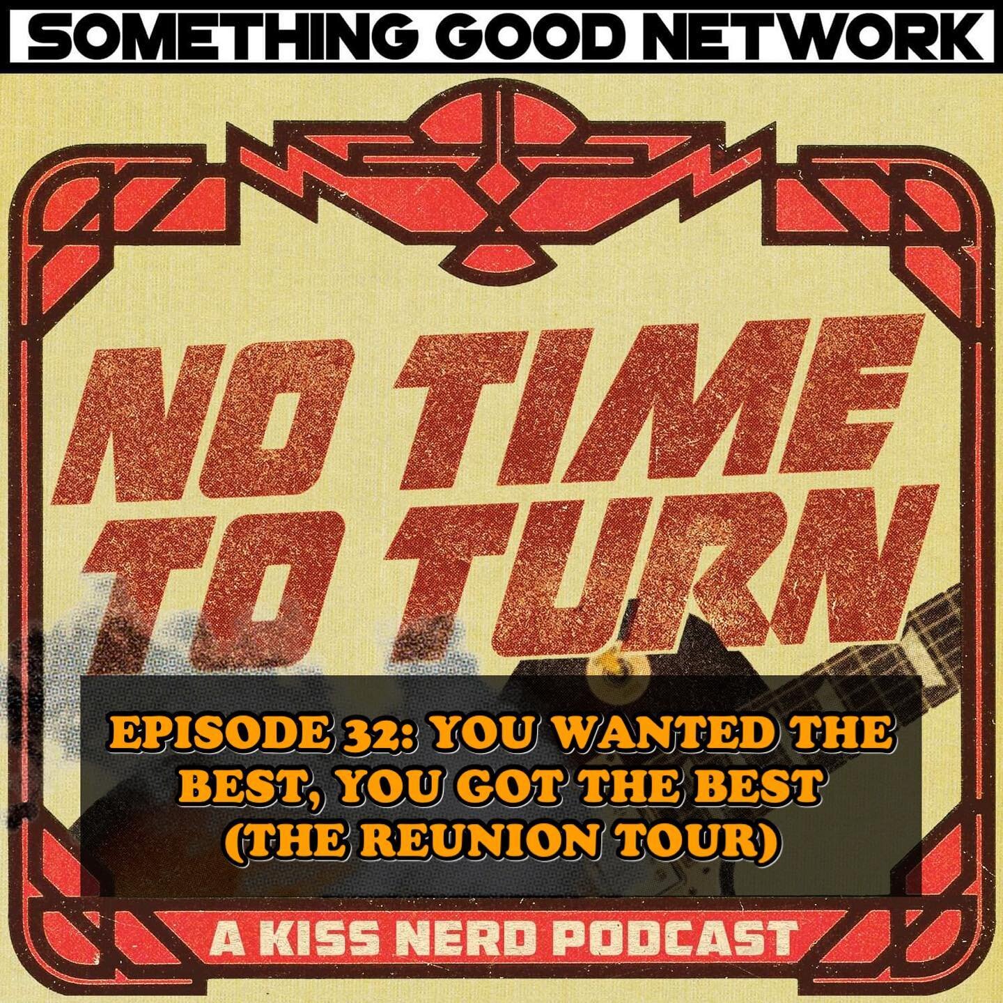 A new episode of 💥NO TIME TO TURN💥 is out today! And we discuss the KISS REUNION TOUR! ⚡️ check it out anywhere you listen to your podcasts, fast links are in the bio!
🔥🔥🔥
After years of seismic activity a full scale reunion of the original band