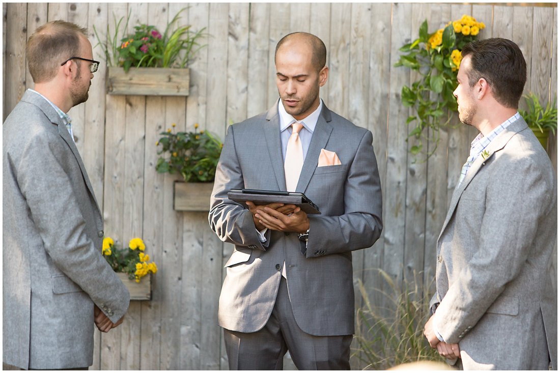 Collingswood NJ Backyard Elopement Same Sex