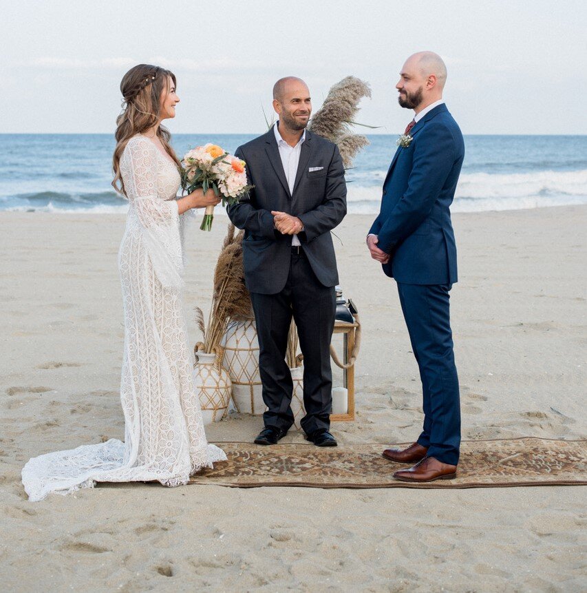 Asbury Park NJ Wedding Beach Elopmenet