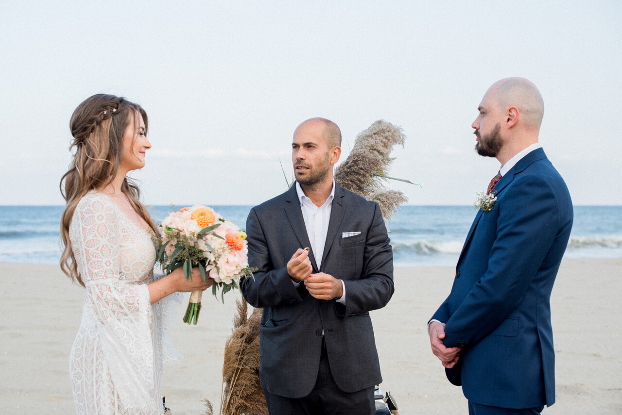 Asbury Park Beach Wedding Ceremony