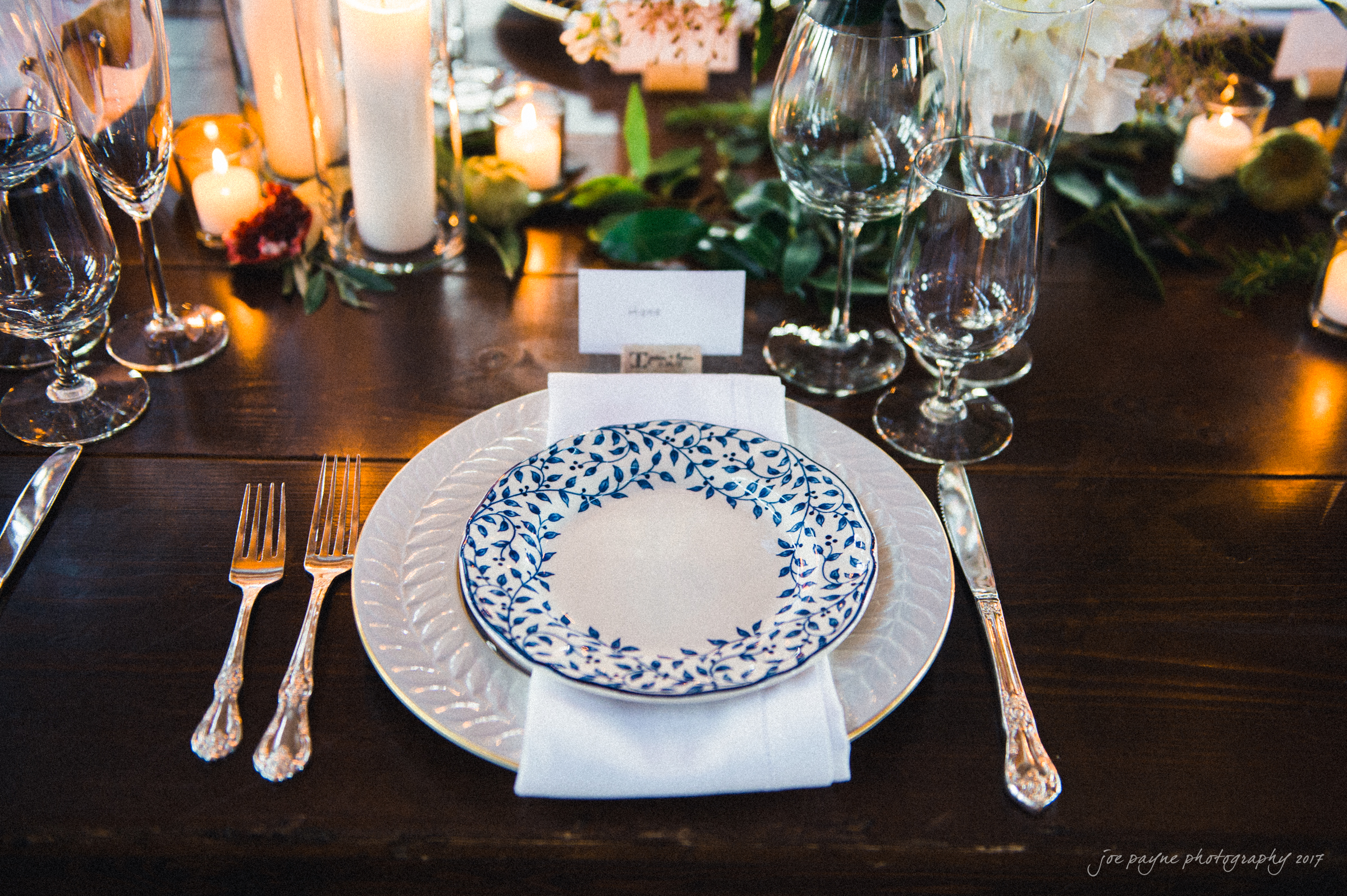 Blue Classic Collection Vintage China