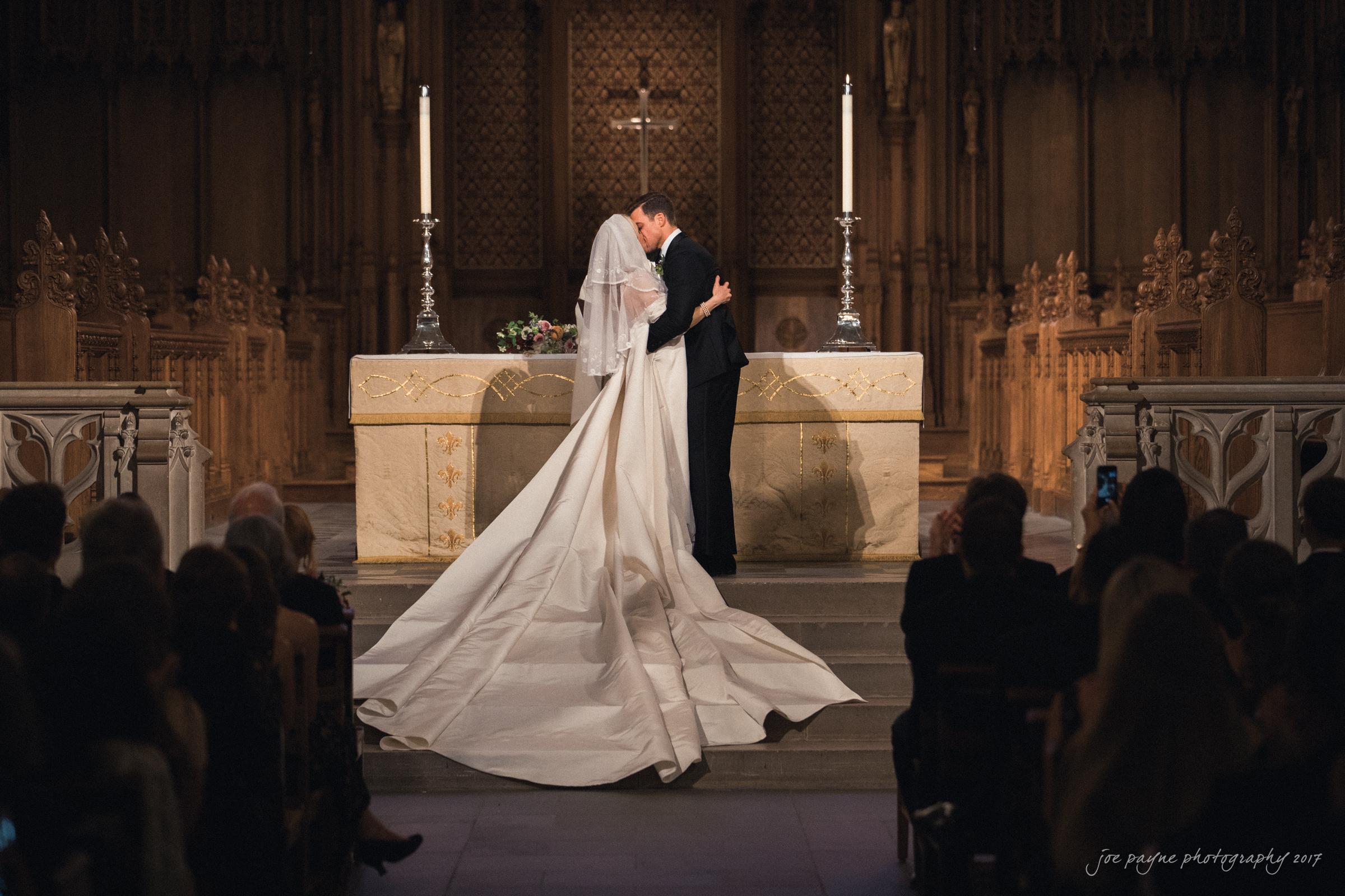 cathedral train - kiss the bride