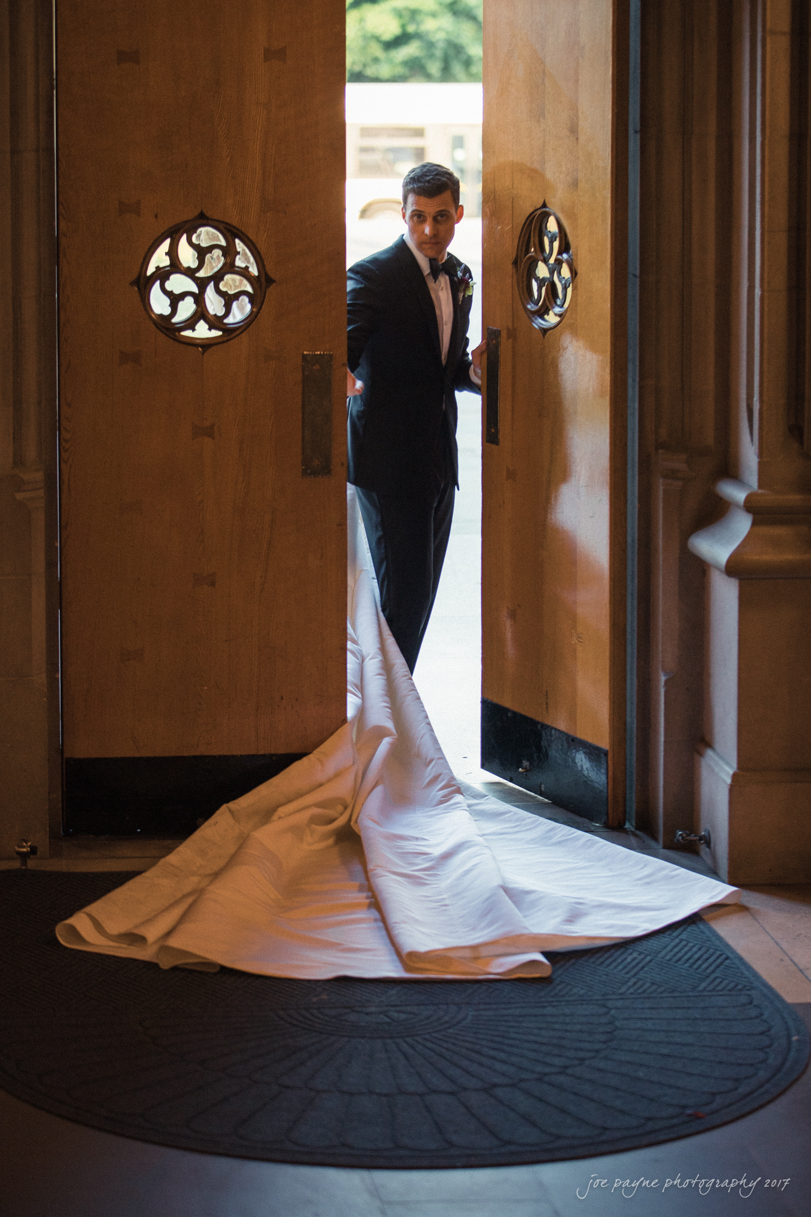 groom with train